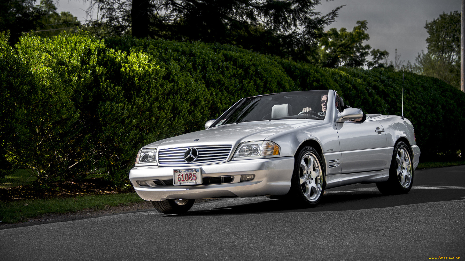 mercedes-benz, 500sl, автомобили, mercedes-benz, автопробег, выставка, автошоу