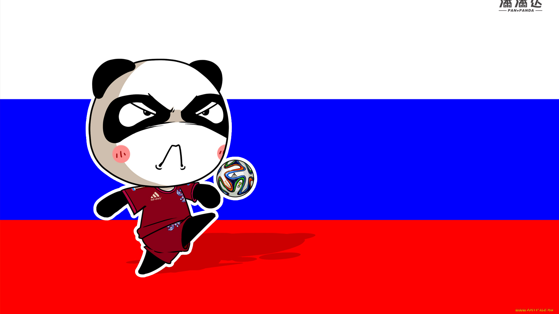 спорт, 3d, рисованные, панда, флаг, мяч, чемпионат, бразилия, 2014г