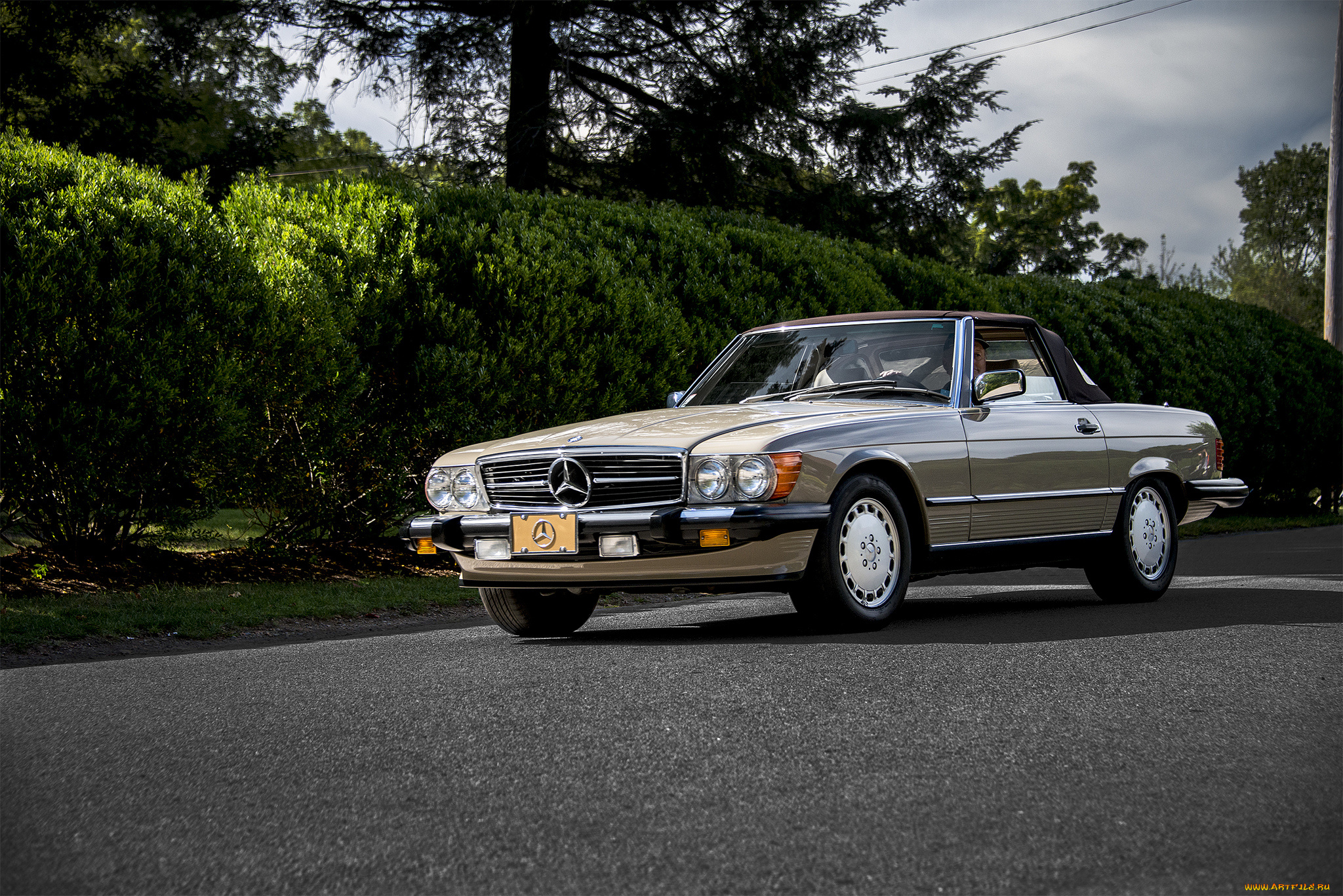 mercedes-benz, 450sl, автомобили, mercedes-benz, автопробег, автошоу, выставка