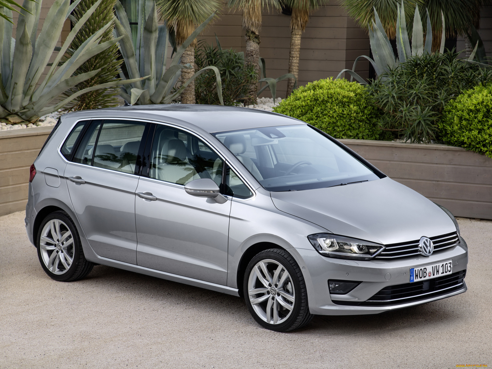 автомобили, volkswagen, серый, 2014, tdi, sportsvan, golf