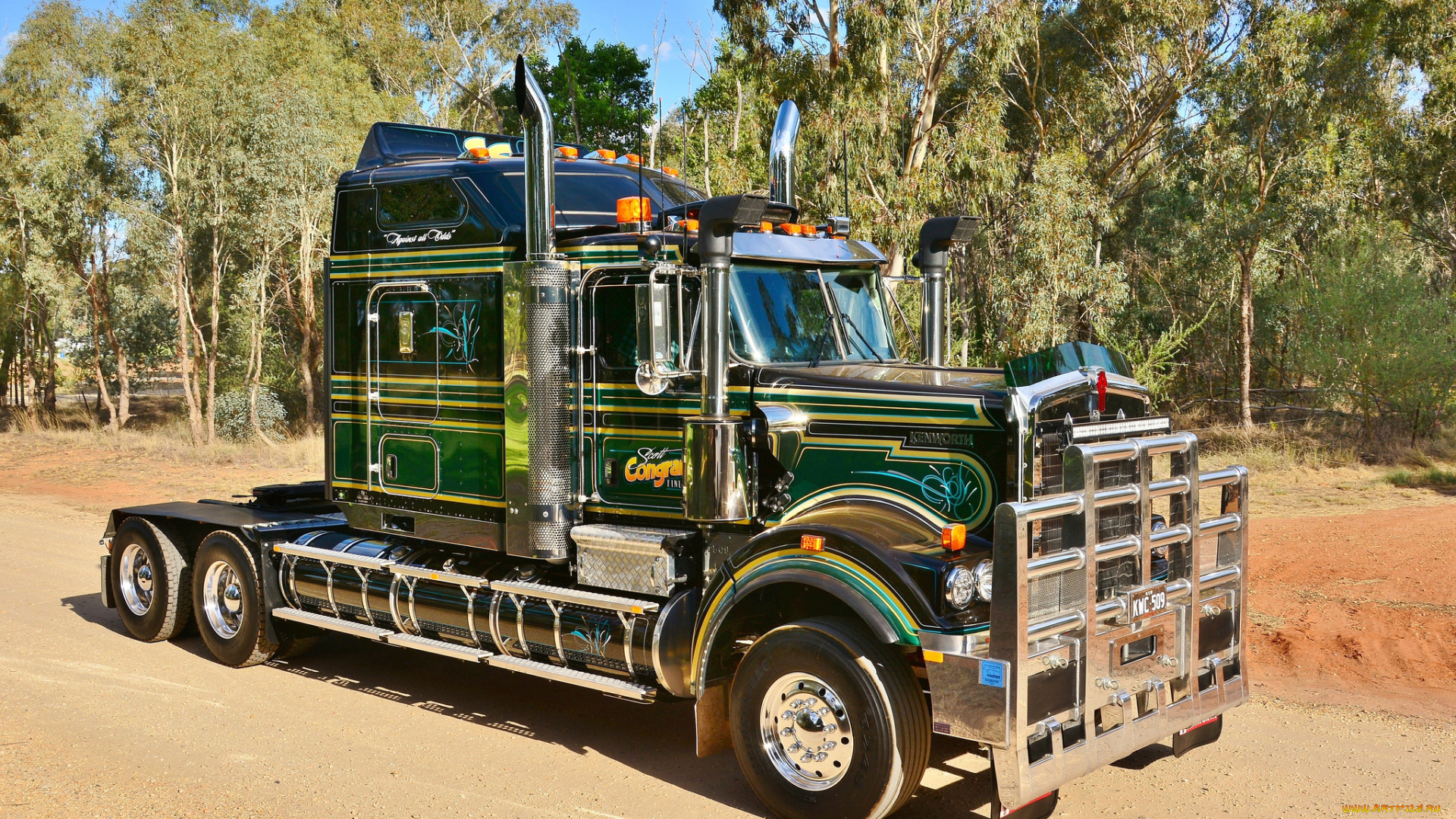 c509, kenworth, автомобили, kenworth, тяжелый, тягач, седельный, грузовик