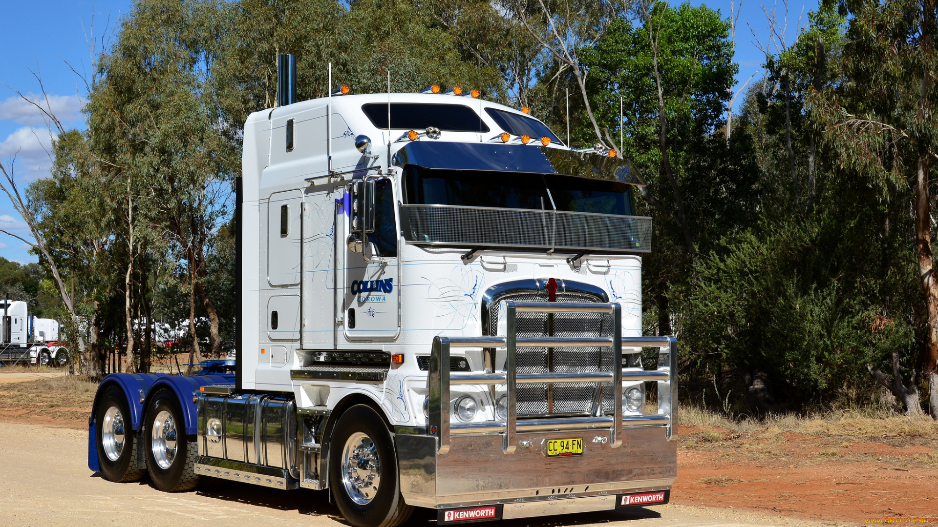 kenworth, автомобили, седельный, грузовик, тяжелый, тягач