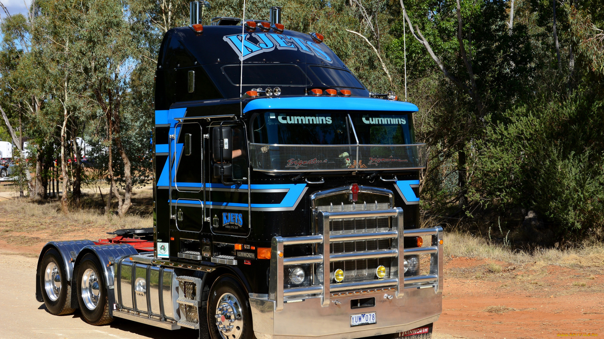 kenworth, автомобили, тягач, седельный, грузовик, тяжелый