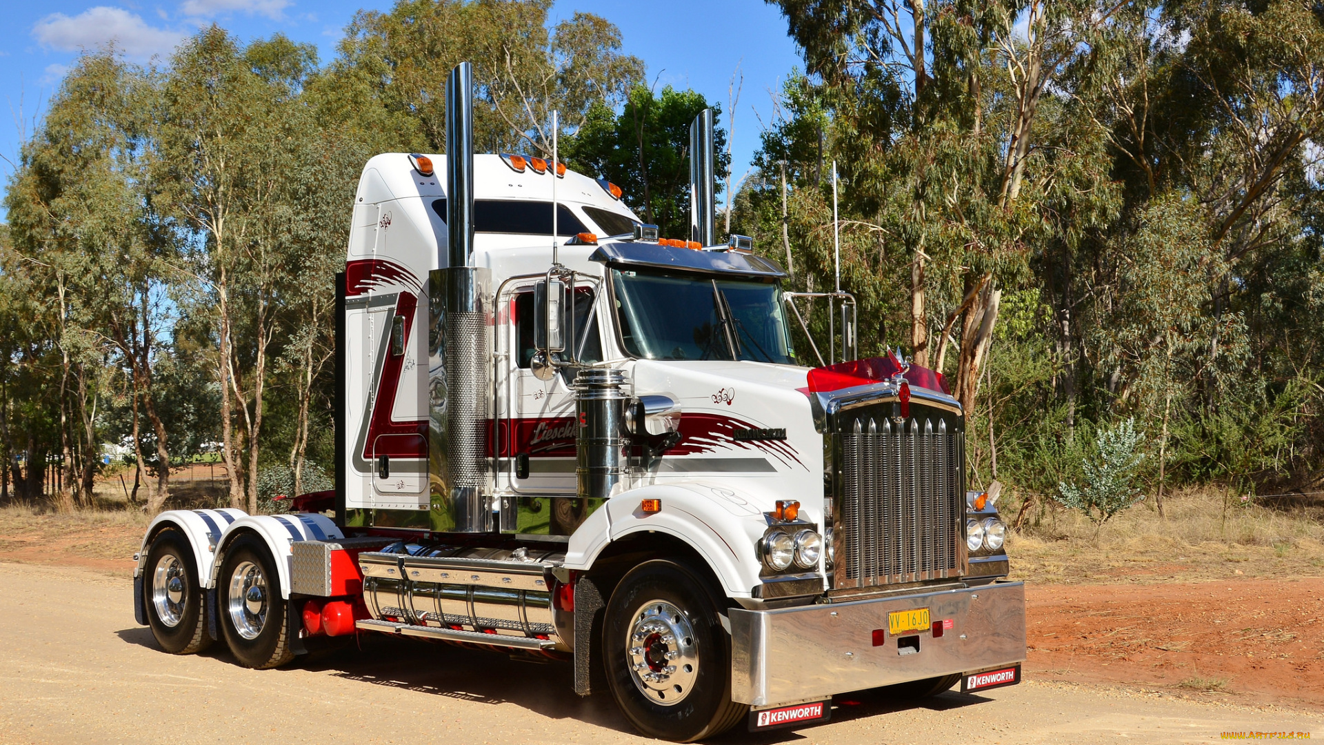 kenworth, t409sar, автомобили, kenworth, седельный, тяжелый, тягач, грузовик