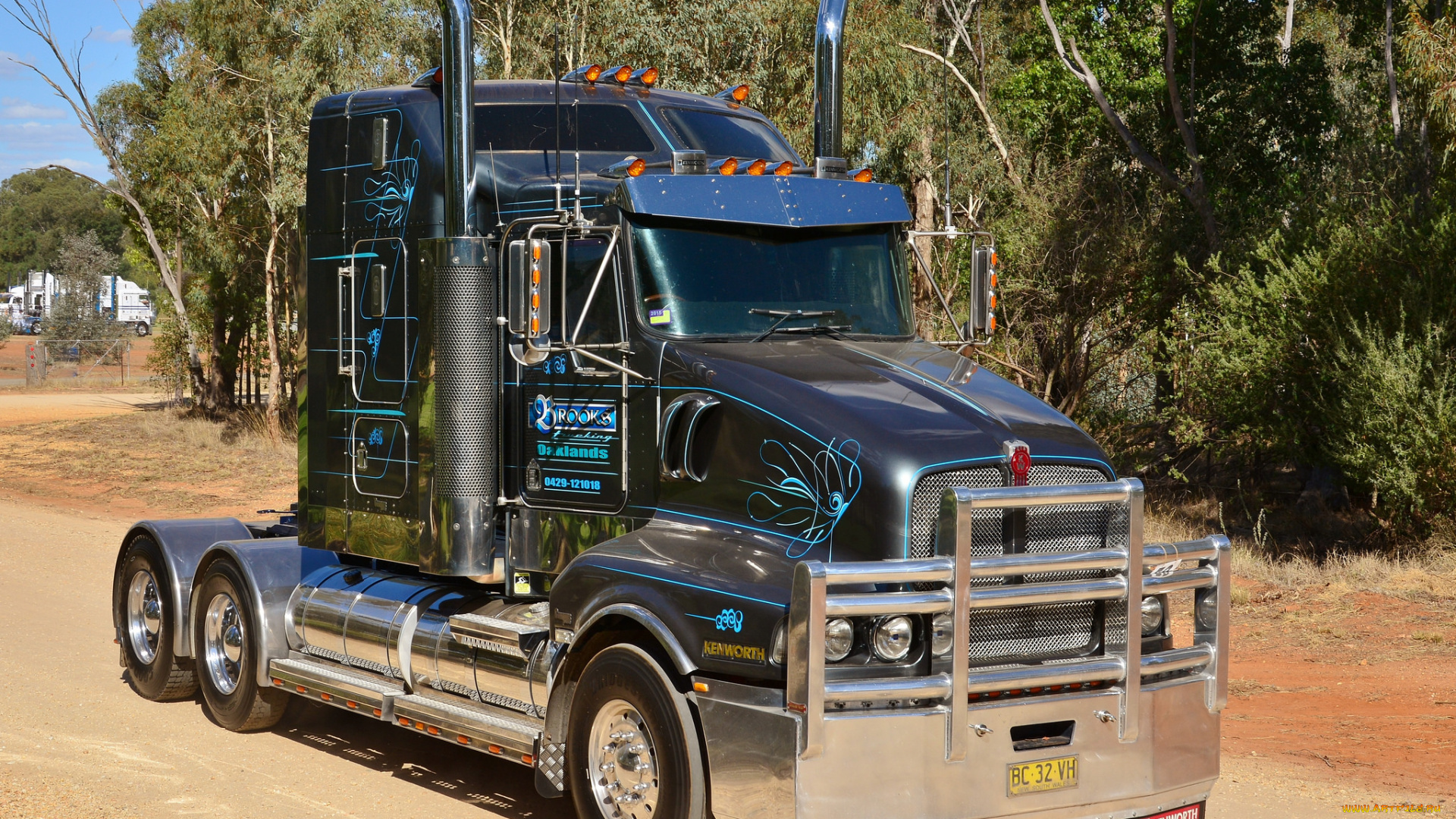 kenworth, t604, автомобили, kenworth, грузовик, тяжелый, тягач, седельный