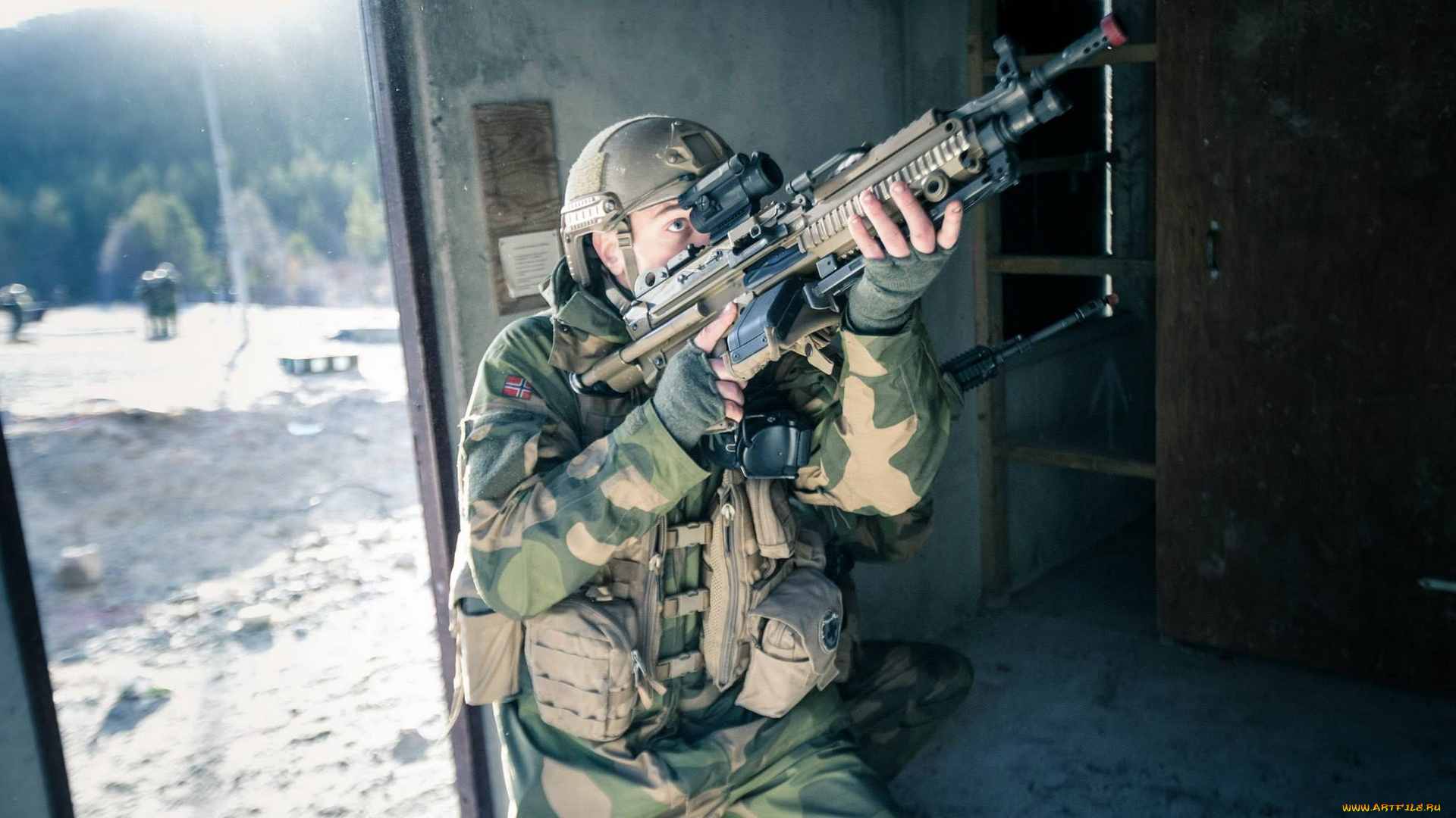 оружие, армия, спецназ, солдат