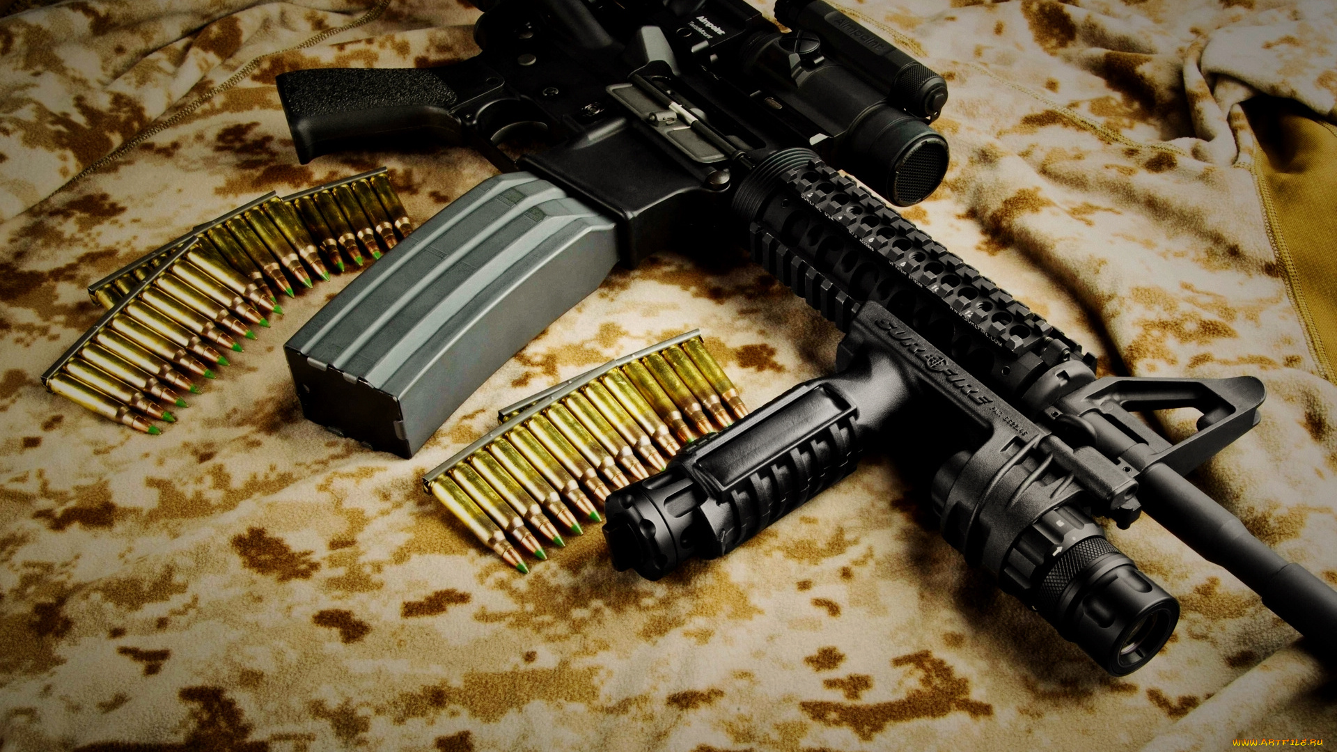 оружие, автоматы, m4, прицел, винтовка