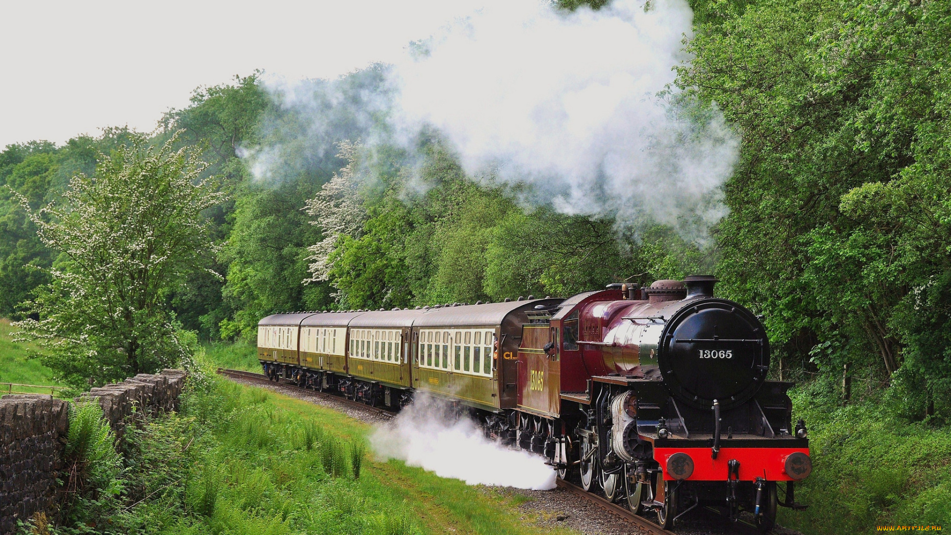 техника, паровозы, паровоз, рельсы, дорога, железная