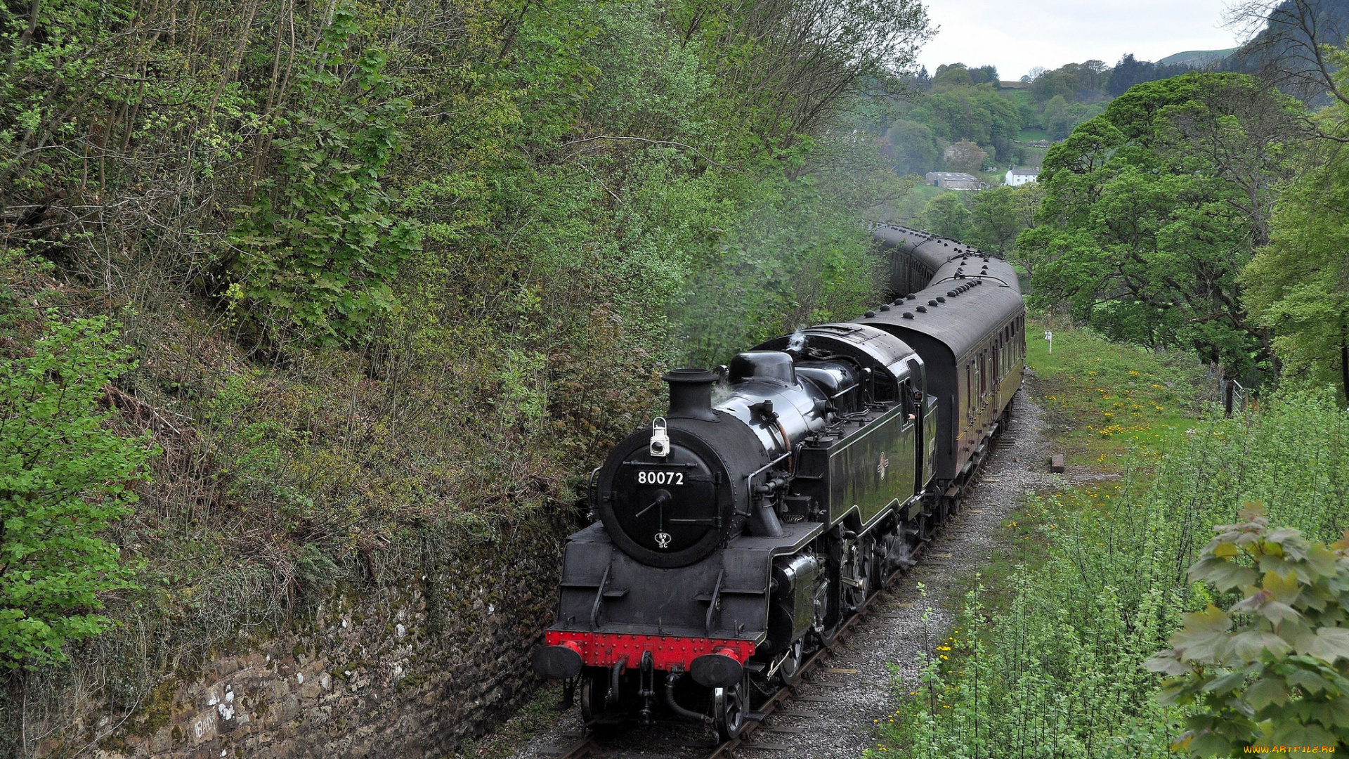 техника, паровозы, паровоз, рельсы, дорога, железная