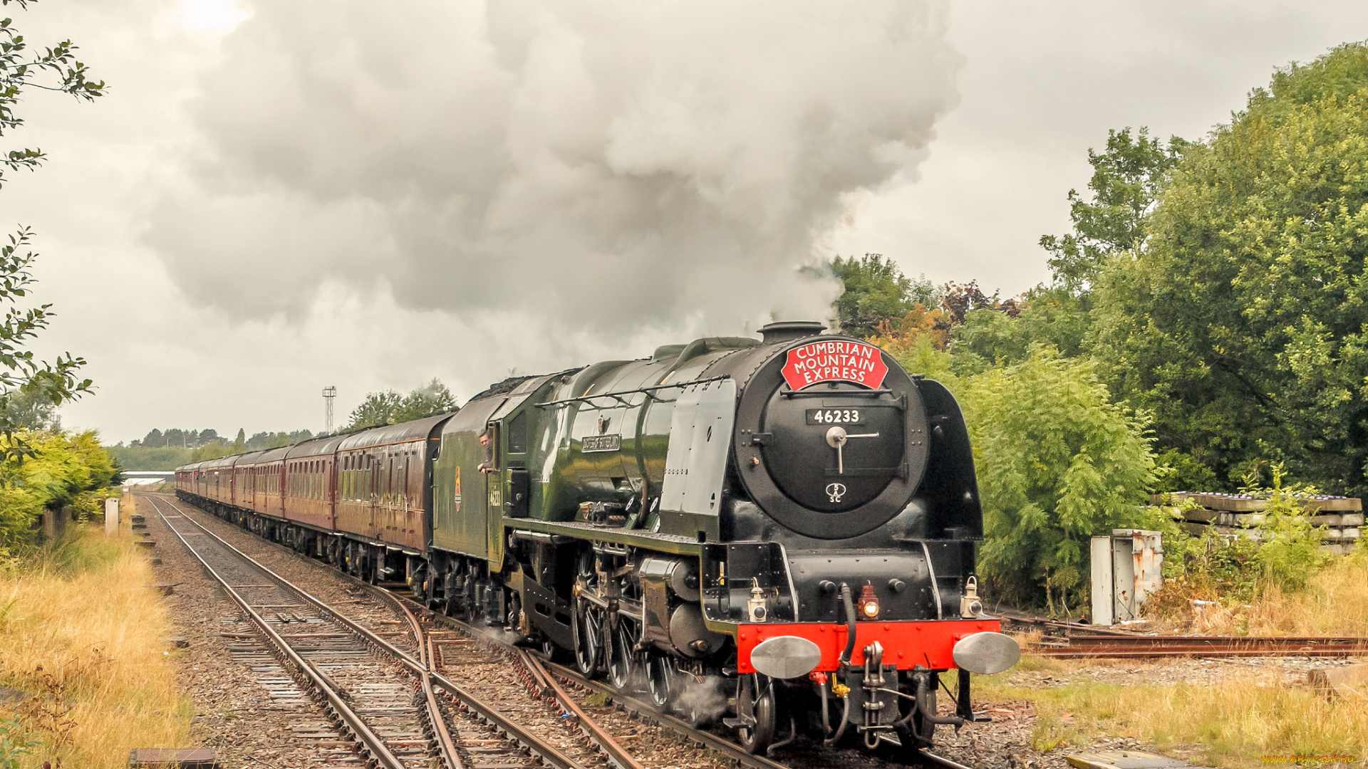 техника, паровозы, паровоз, рельсы, железная, дорога