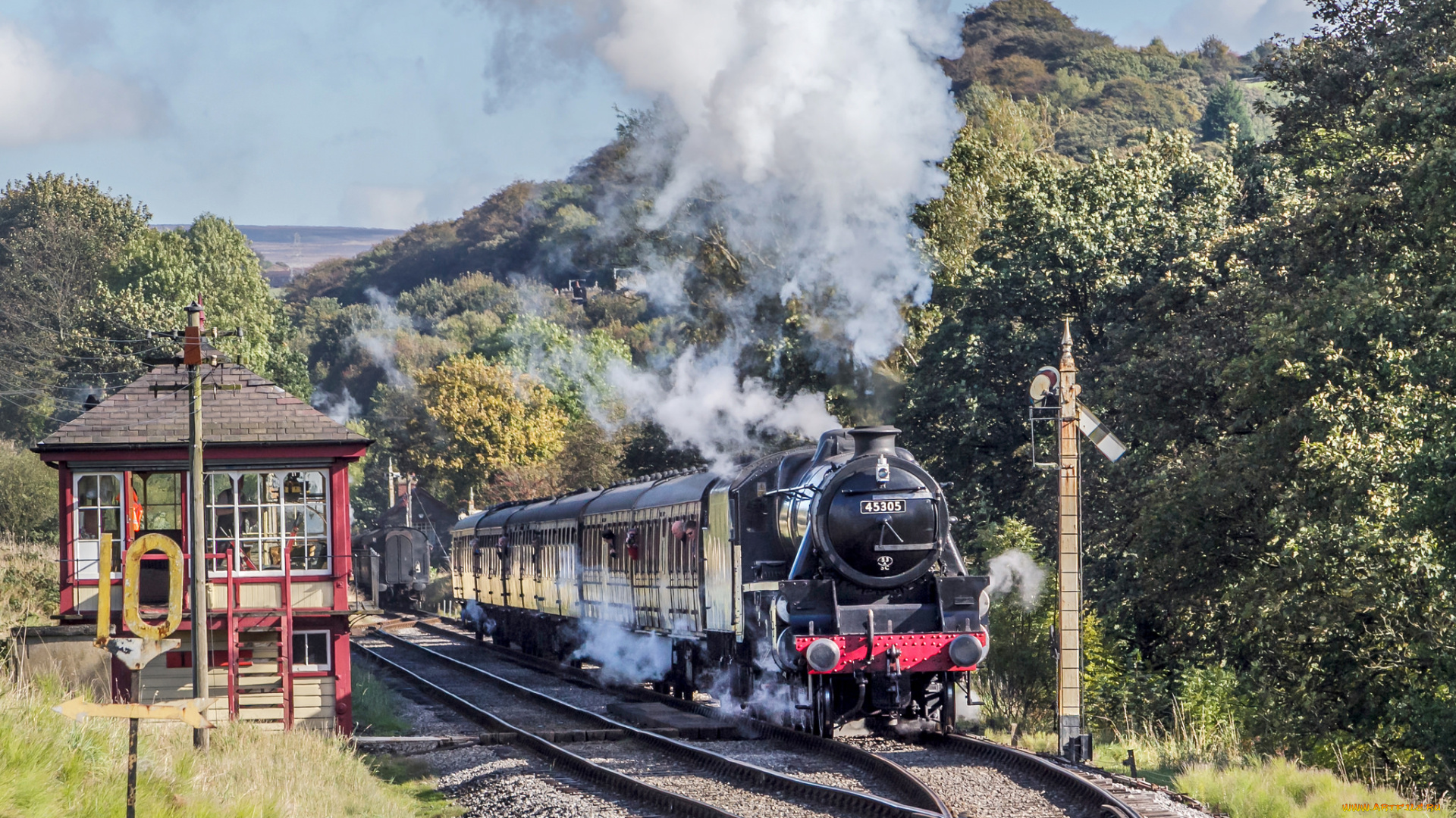 техника, паровозы, рельсы, дорога, паровоз, железная