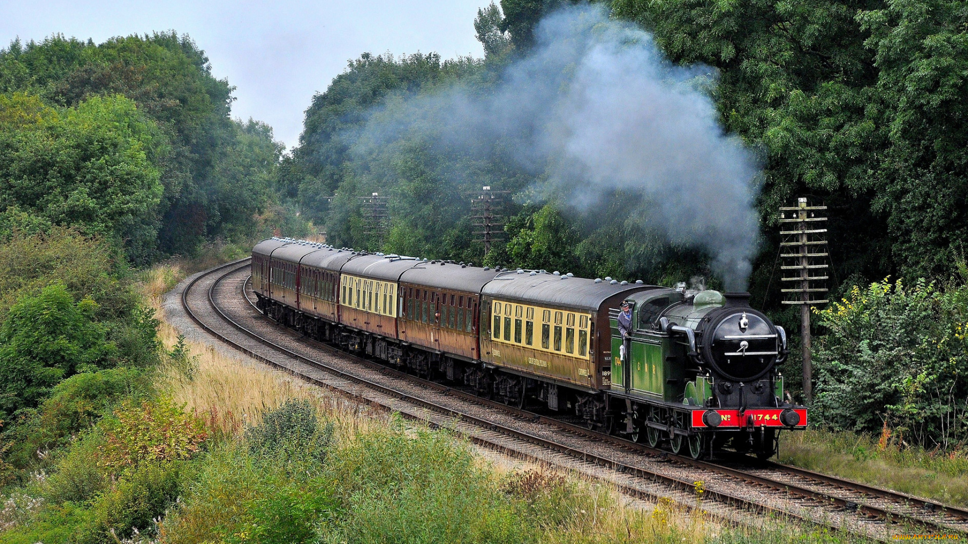 техника, паровозы, рельсы, паровоз, дорога, железная