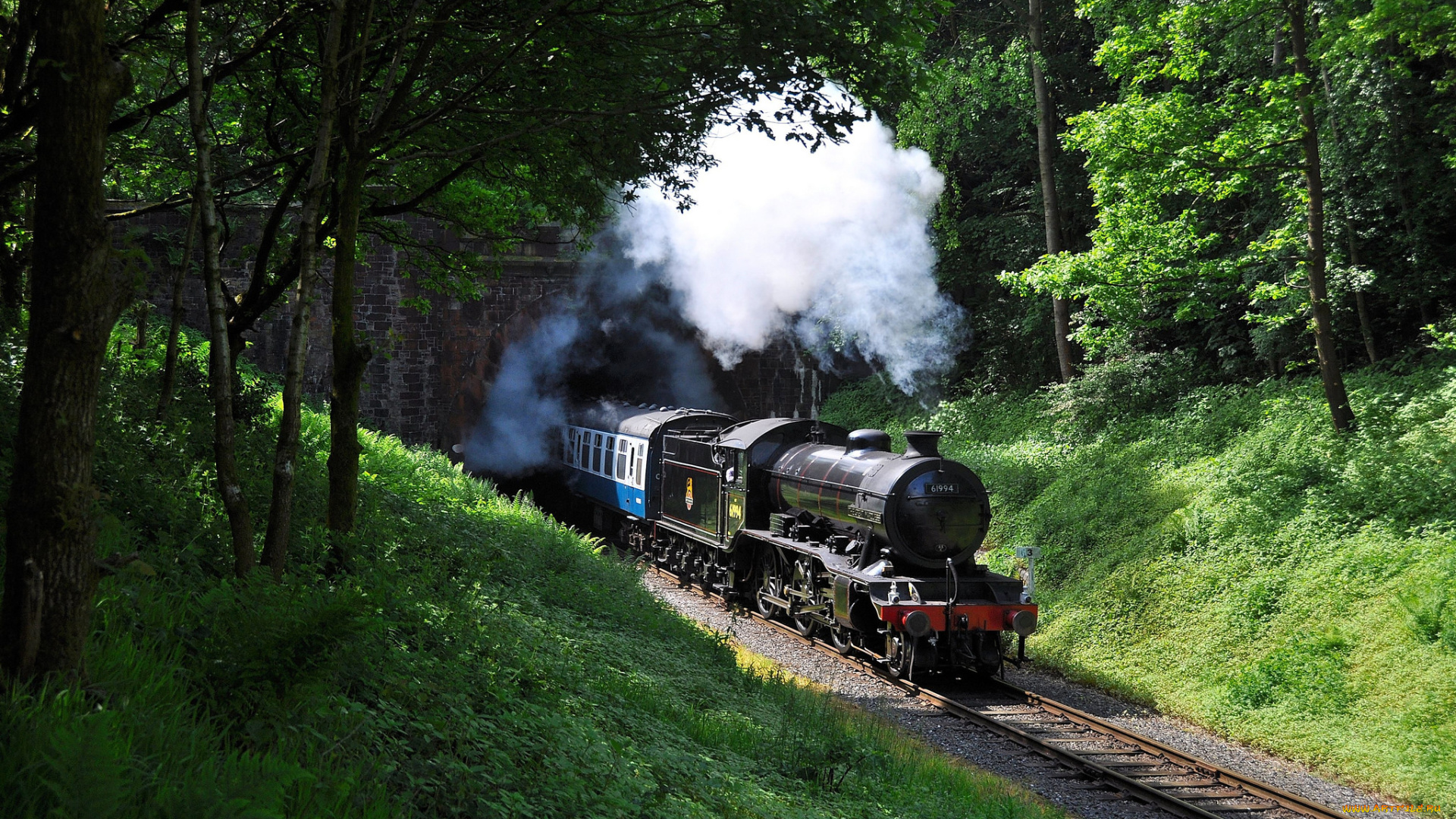 техника, паровозы, рельсы, паровоз, дорога, железная