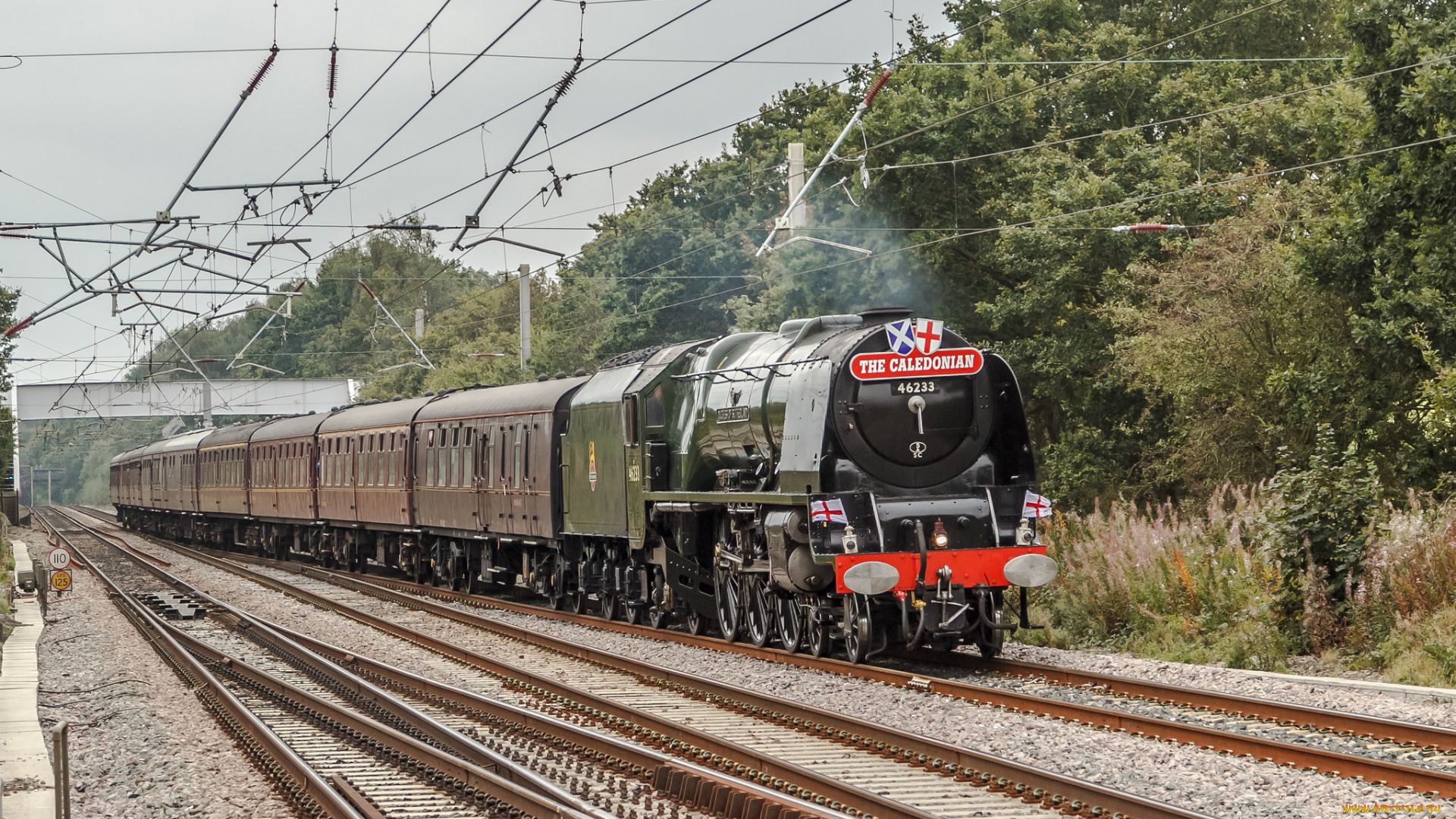 техника, паровозы, железная, дорога, рельсы, паровоз