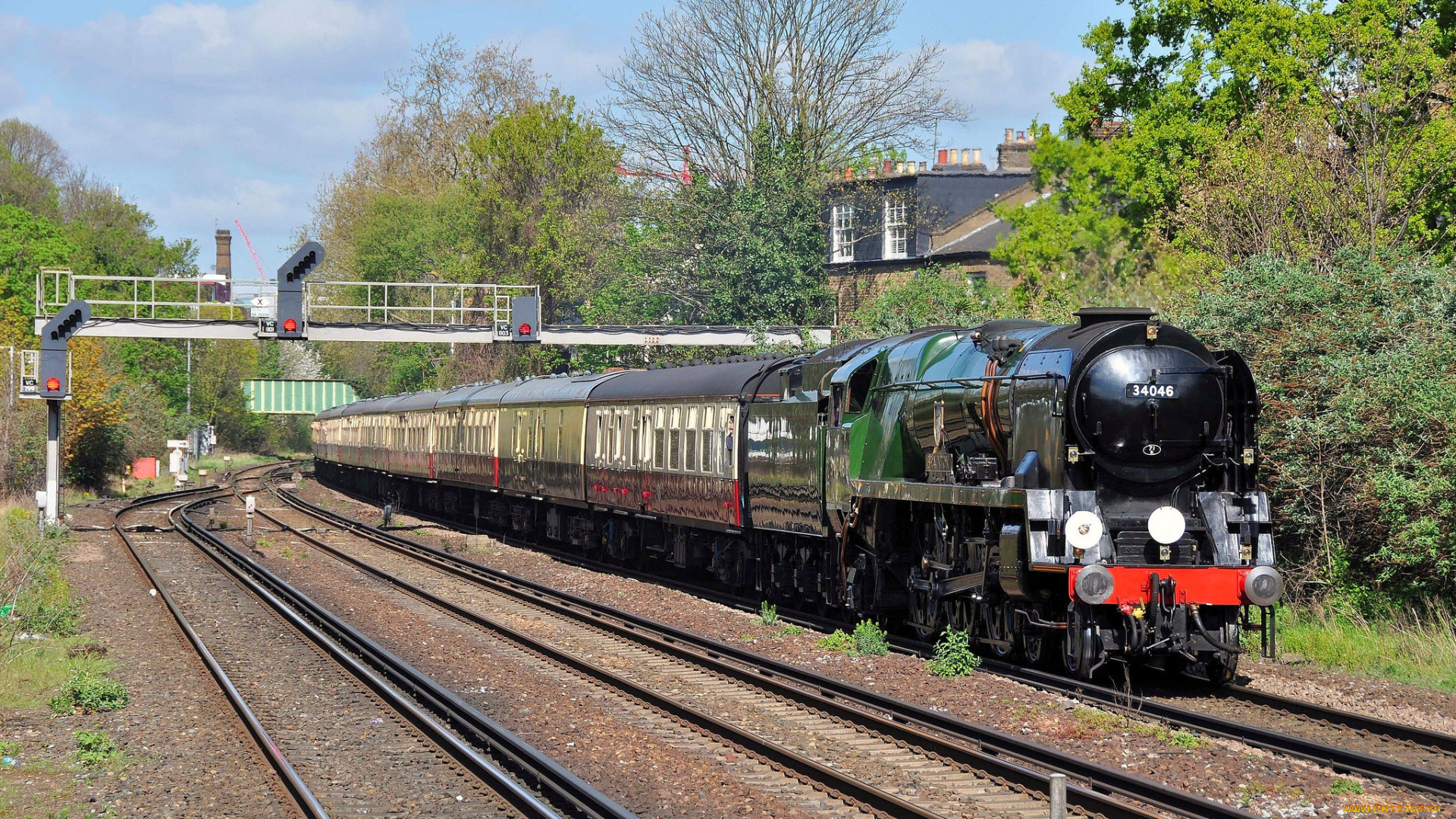 техника, паровозы, железная, паровоз, рельсы, дорога