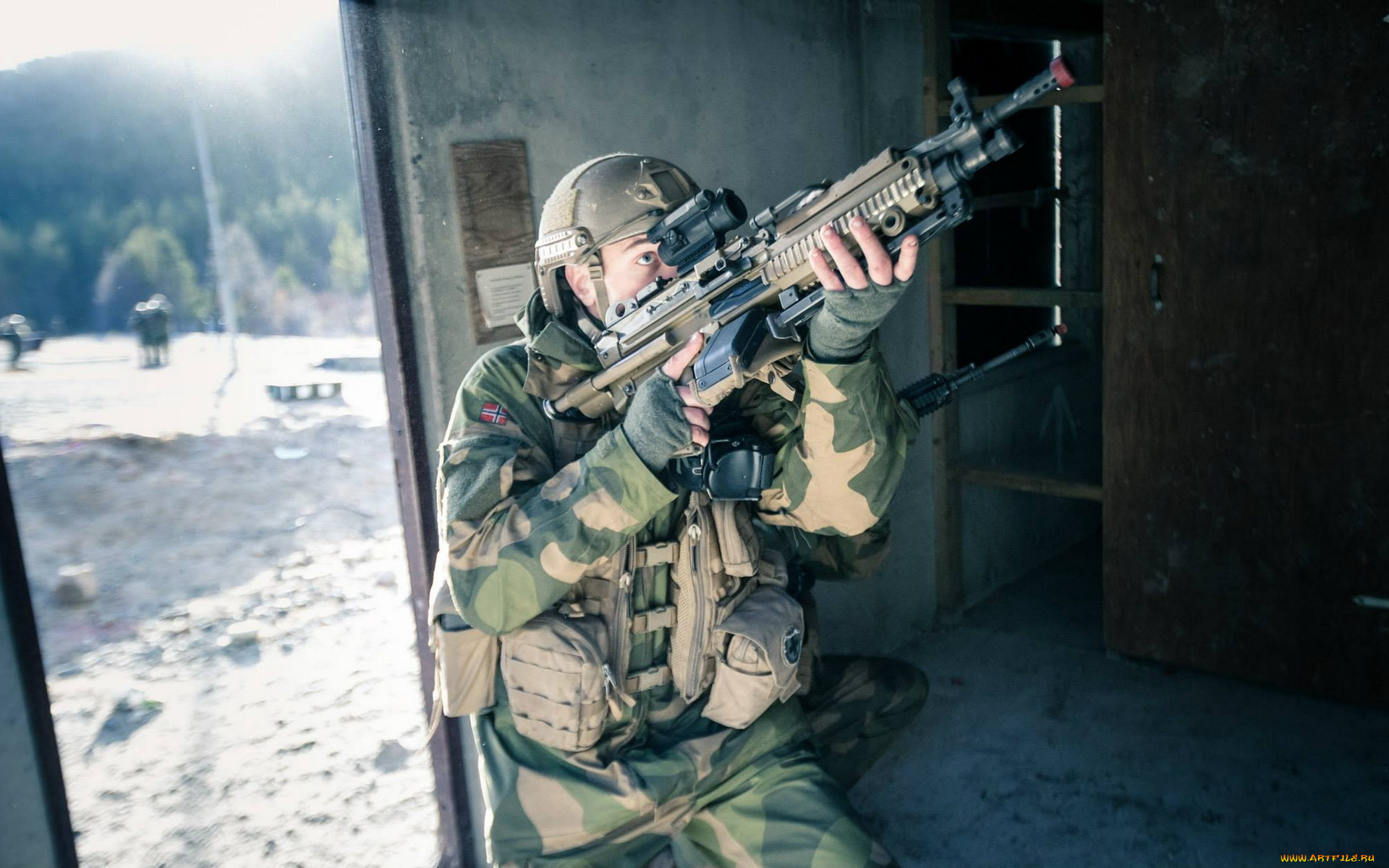оружие, армия, спецназ, солдат