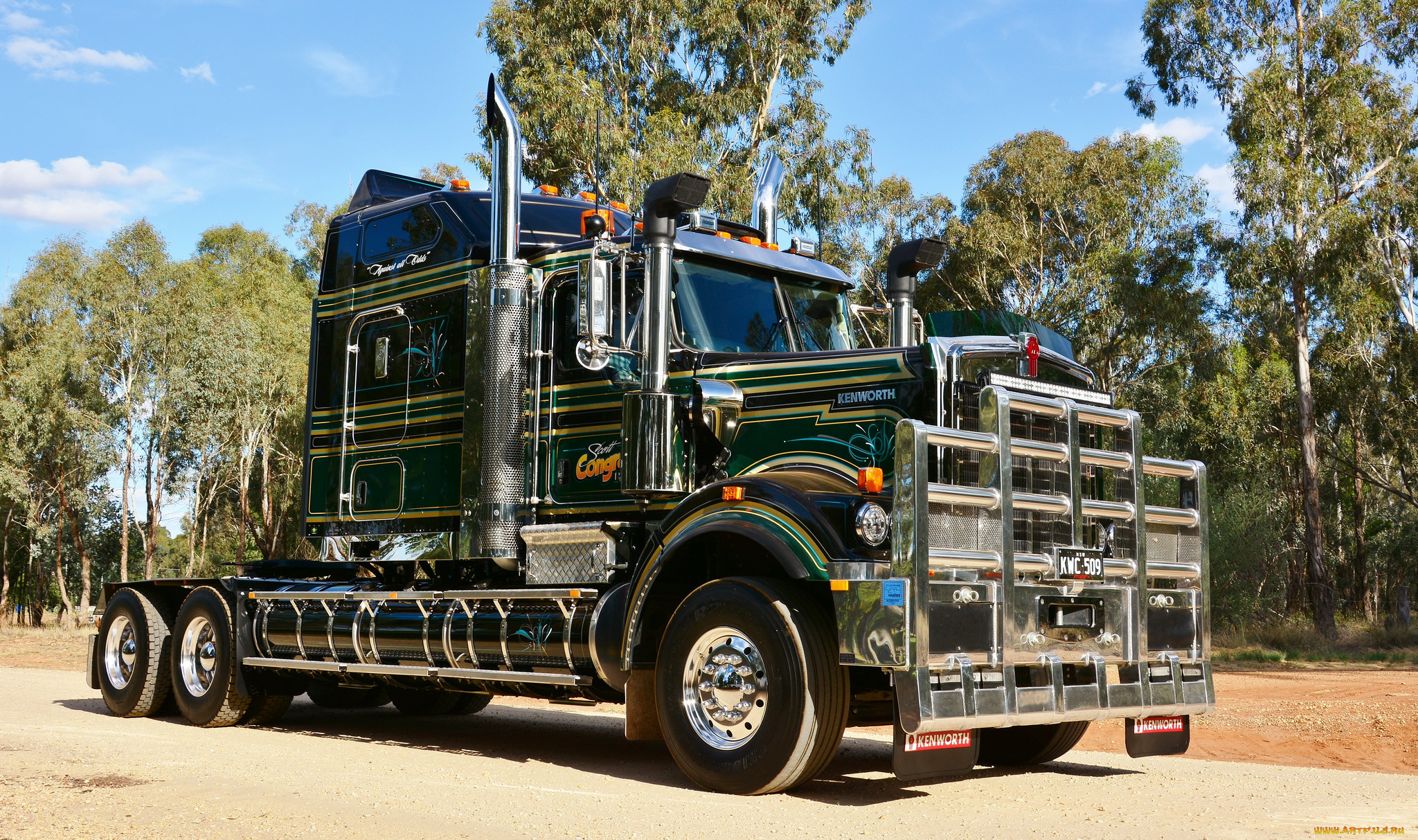 c509, kenworth, автомобили, kenworth, грузовик, тяжелый, тягач, седельный