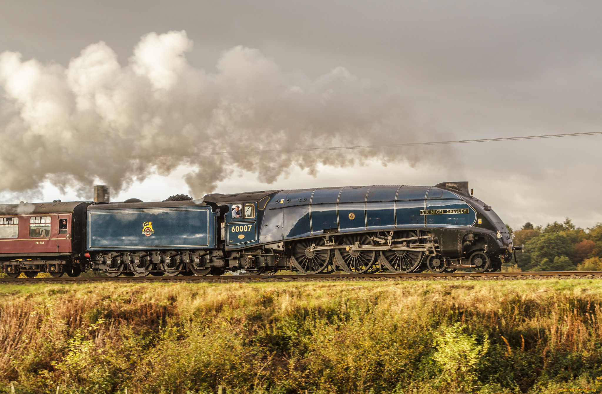 техника, паровозы, паровоз, дорога, железная, рельсы