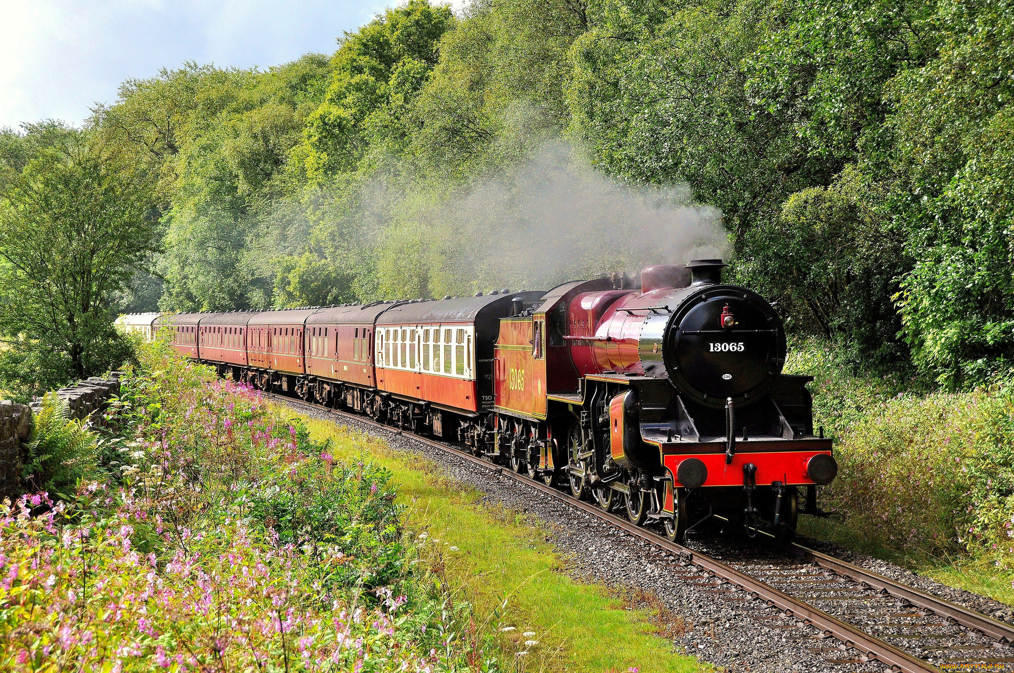 техника, паровозы, рельсы, дорога, железная, паровоз