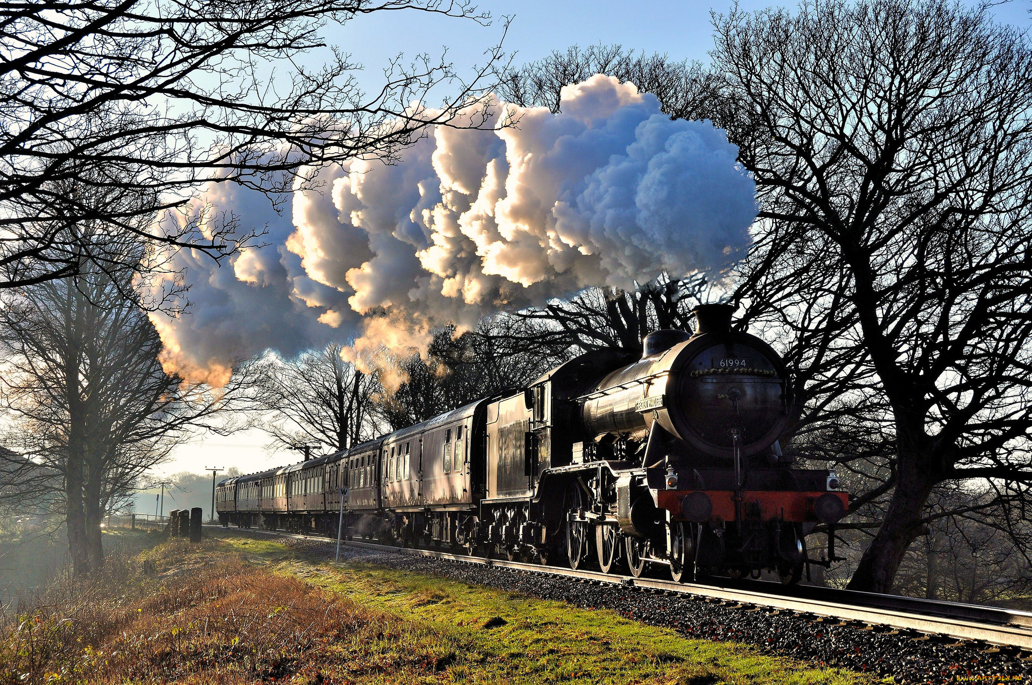 техника, паровозы, железная, рельсы, паровоз, дорога