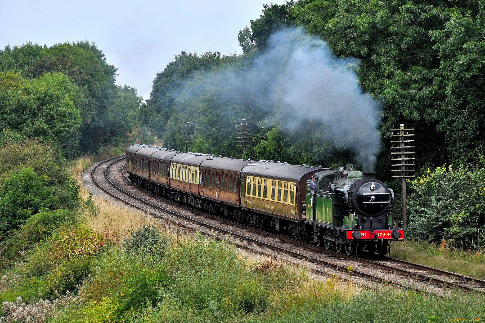 техника, паровозы, рельсы, паровоз, дорога, железная