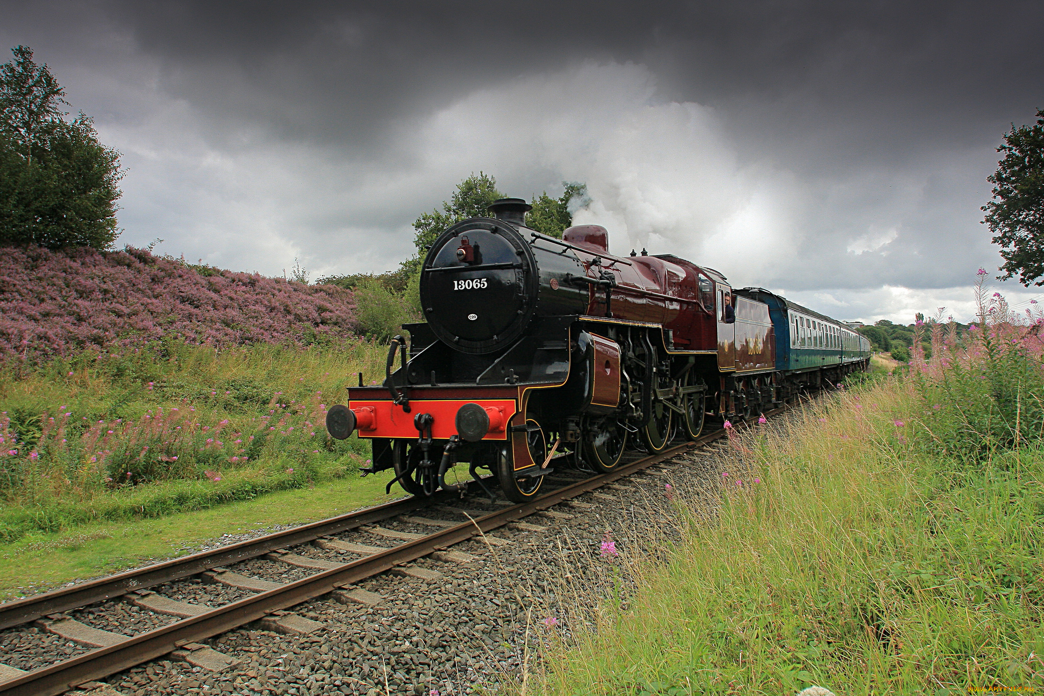 техника, паровозы, паровоз, рельсы, дорога, железная