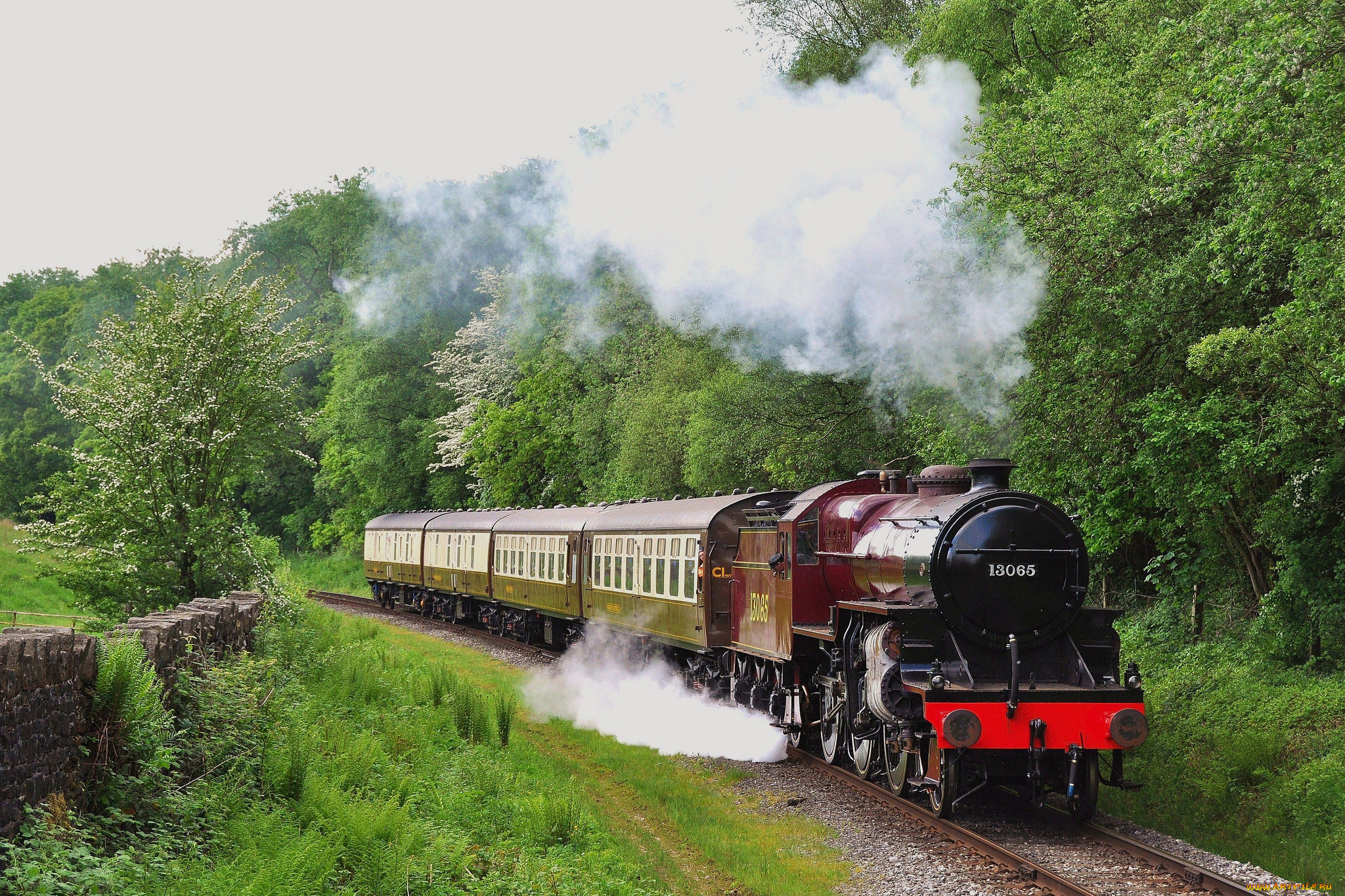техника, паровозы, паровоз, рельсы, дорога, железная