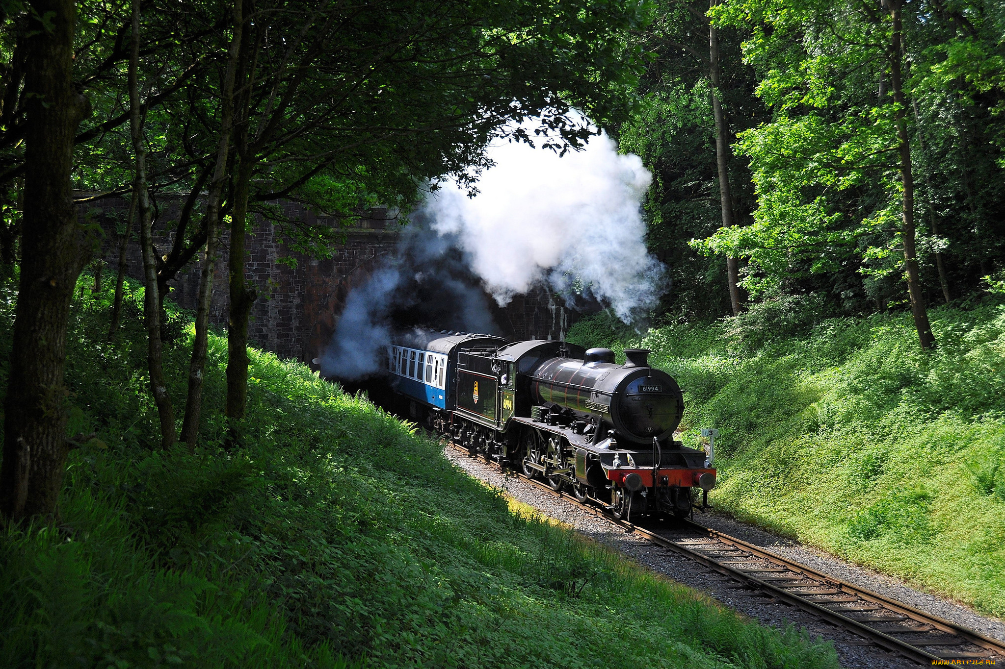 техника, паровозы, рельсы, паровоз, дорога, железная