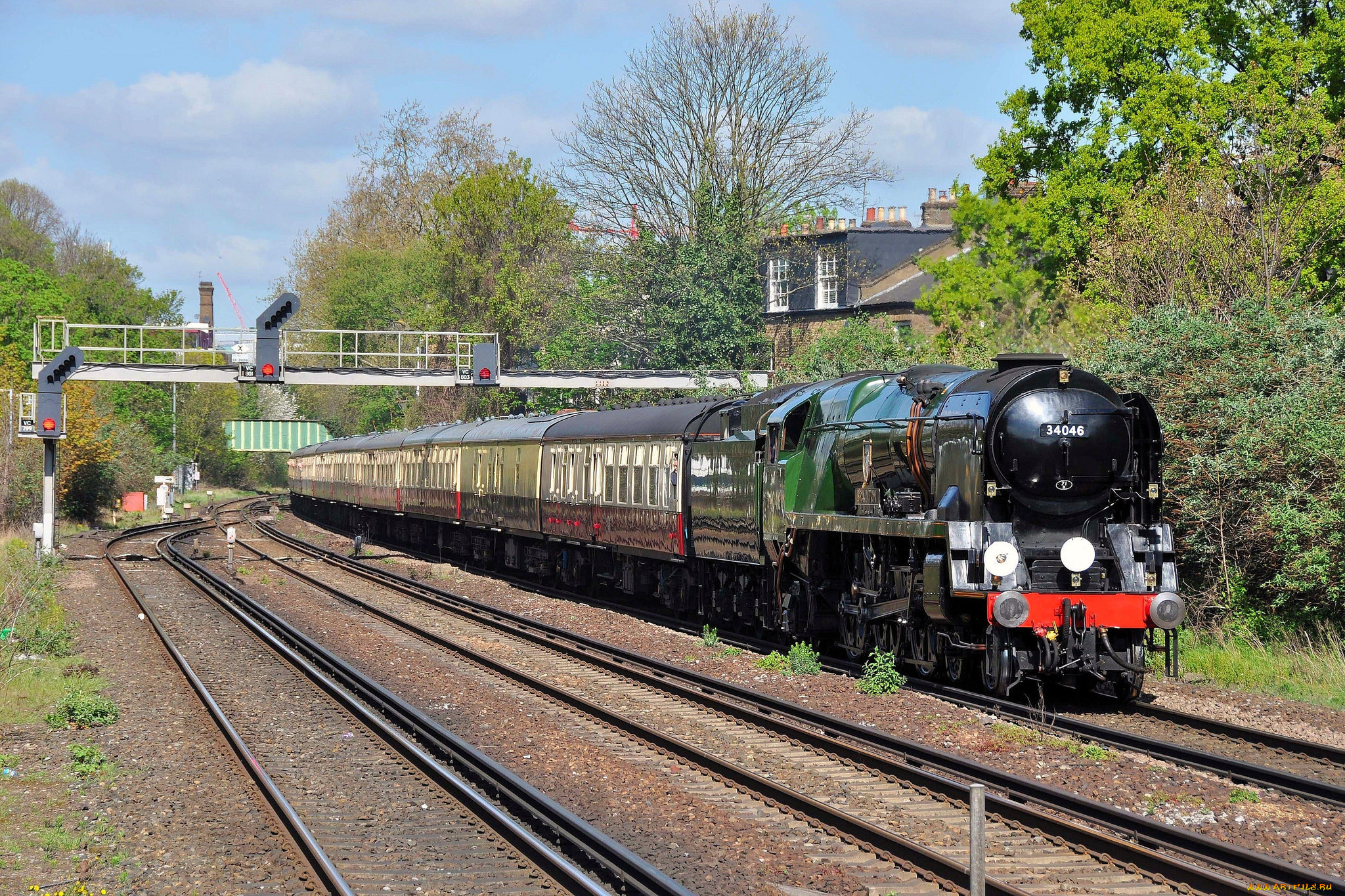 техника, паровозы, железная, паровоз, рельсы, дорога