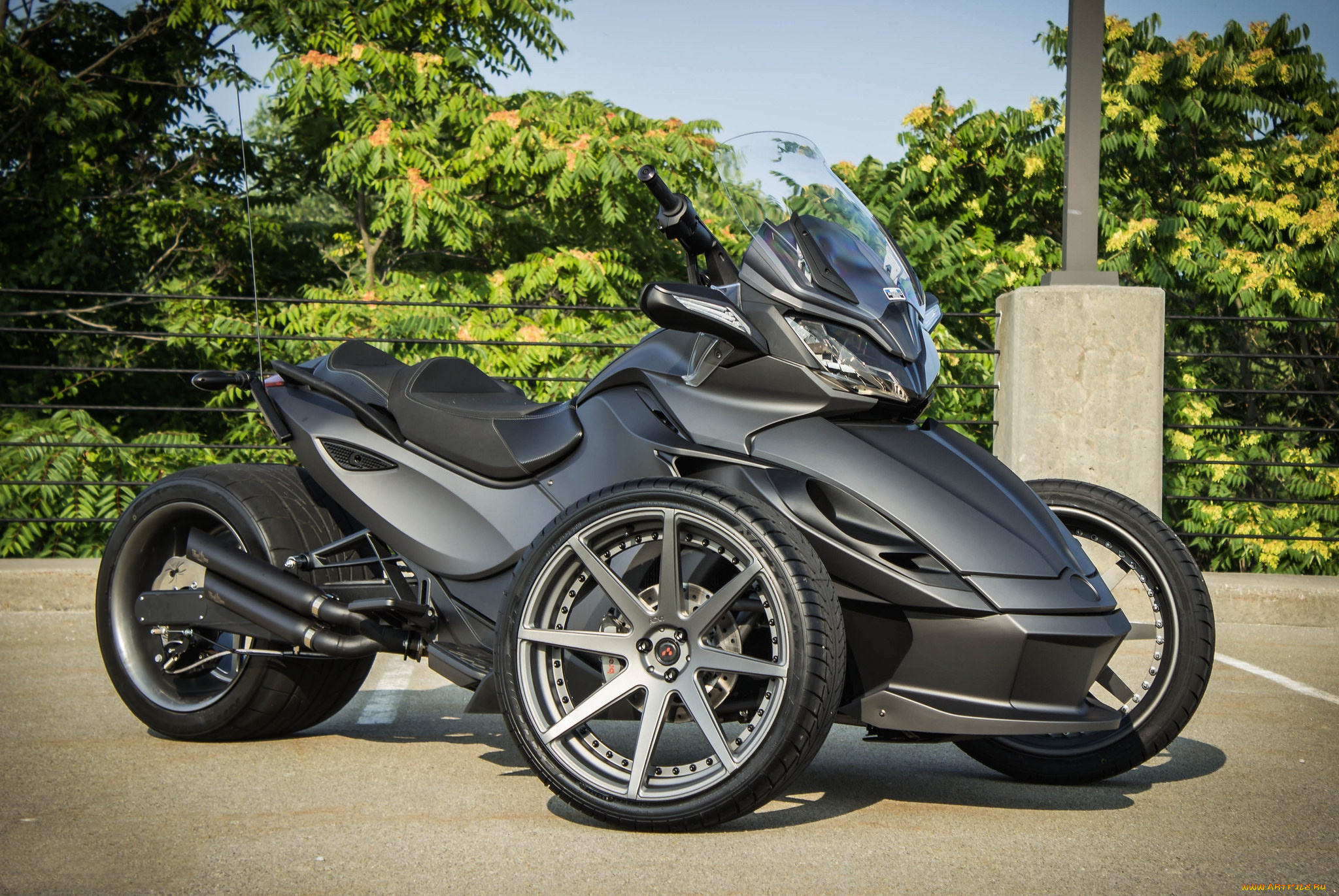 мотоциклы, трёхколёсные, мотоциклы, трехколеска