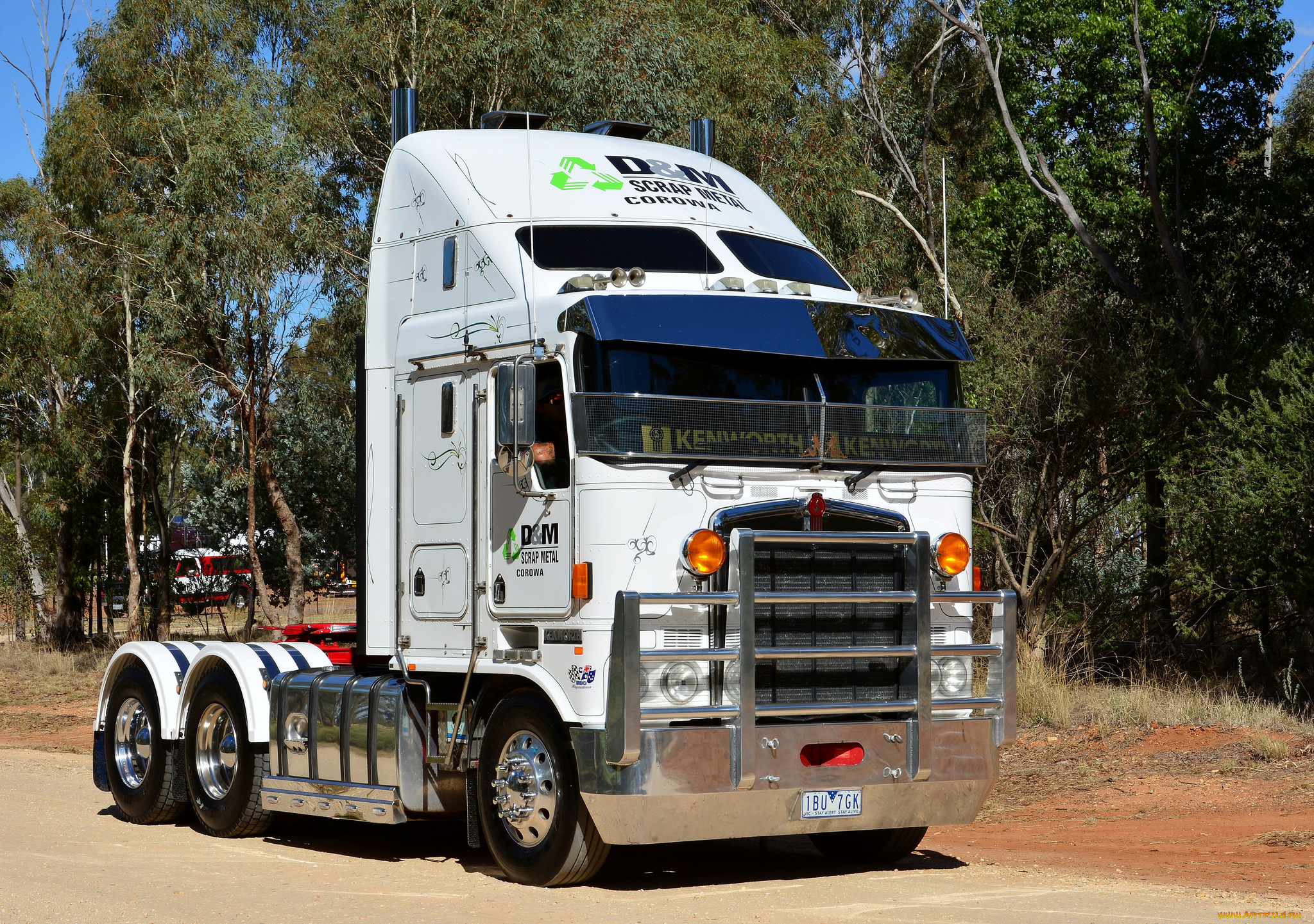 kenworth, автомобили, грузовик, тяжелый, тягач, седельный