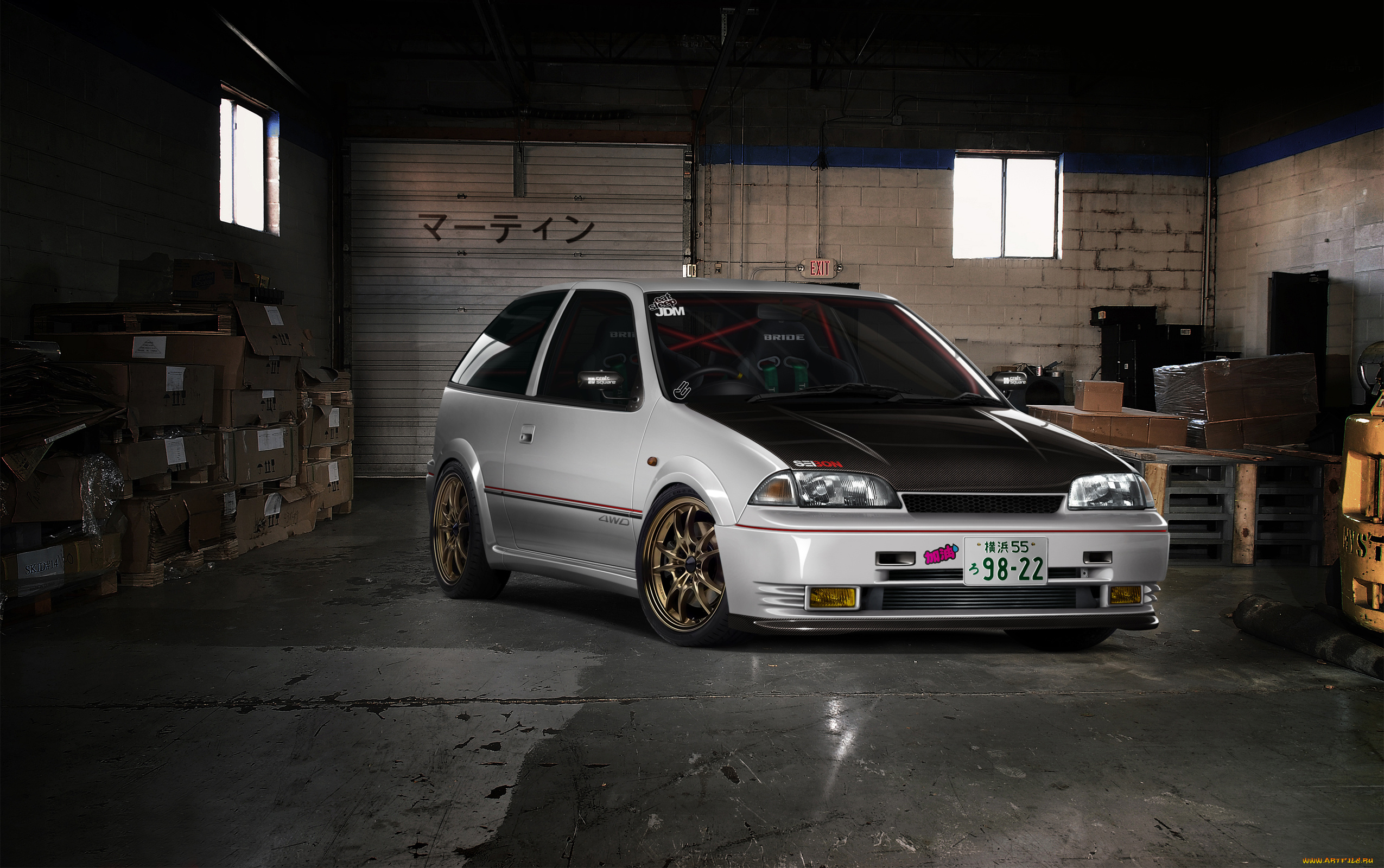 автомобили, виртуальный, тюнинг, swift