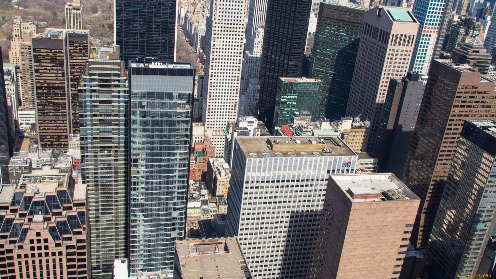 города, нью-йорк, , сша, дома, город