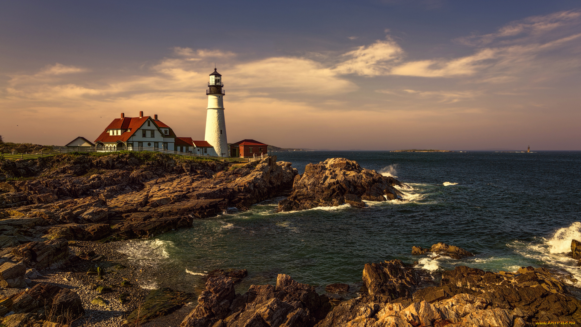 природа, маяки, маяк, побережье
