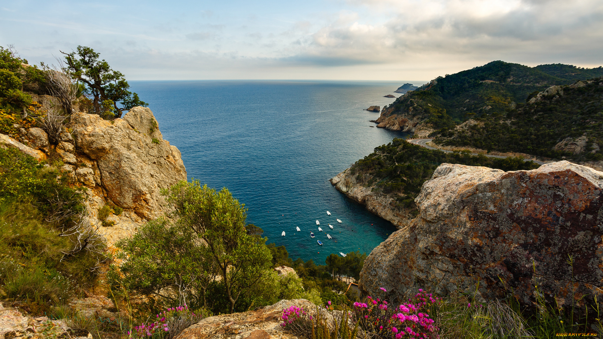 природа, побережье, берег, море