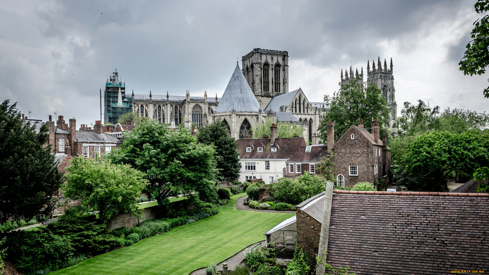 york, minster, города, -, католические, соборы, , костелы, , аббатства, собор, религия