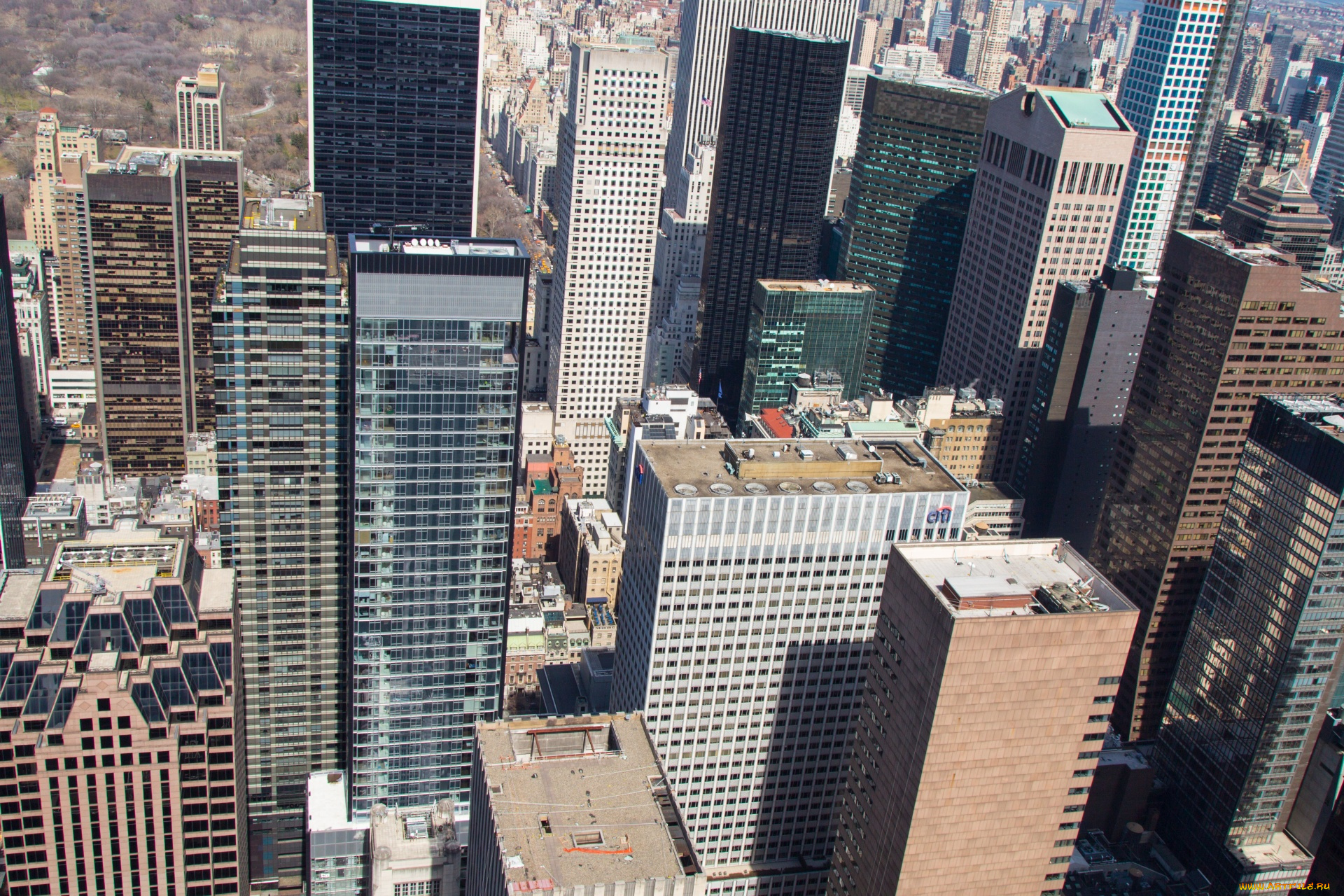 города, нью-йорк, , сша, дома, город