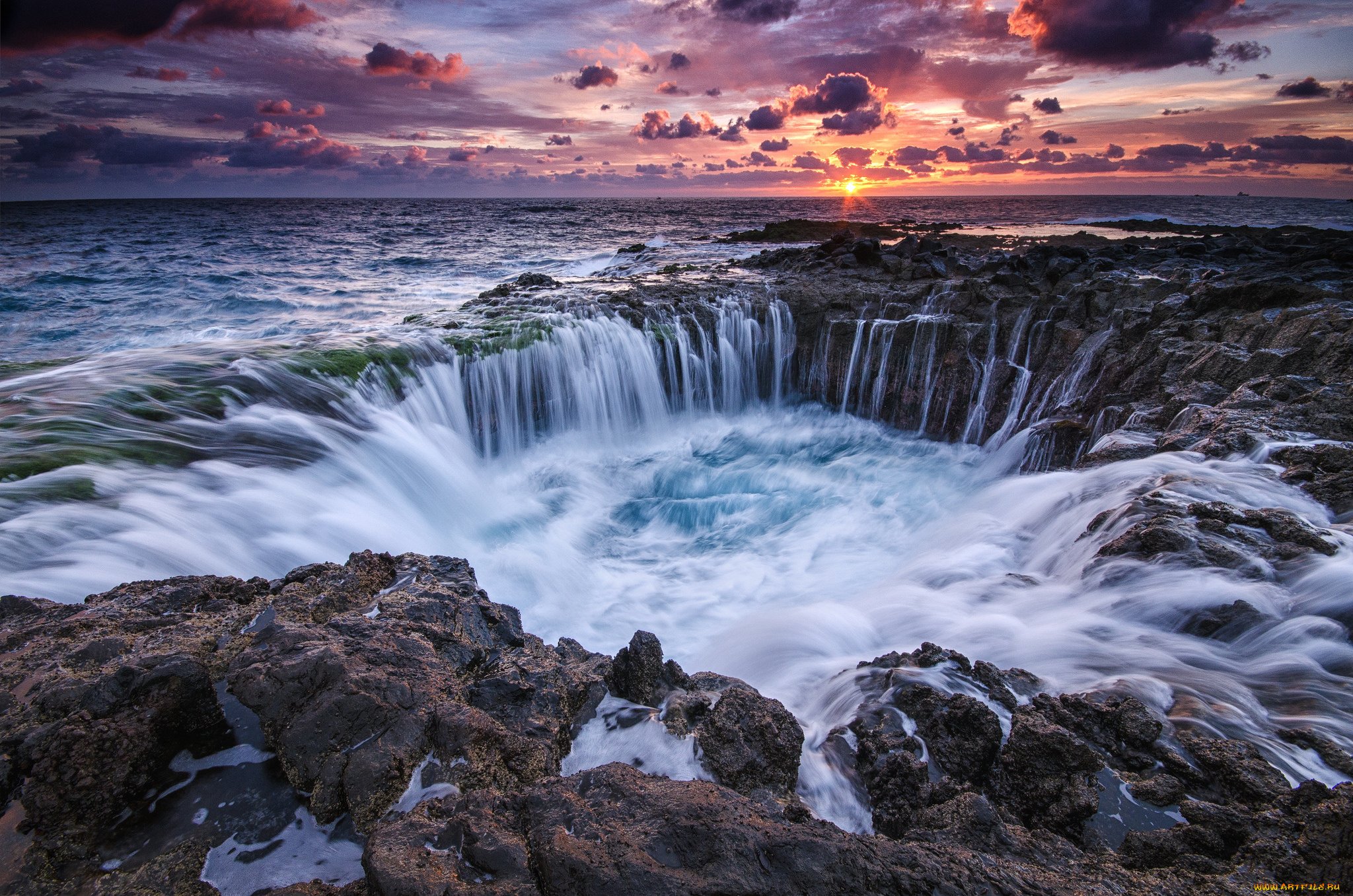 природа, побережье, берег, море