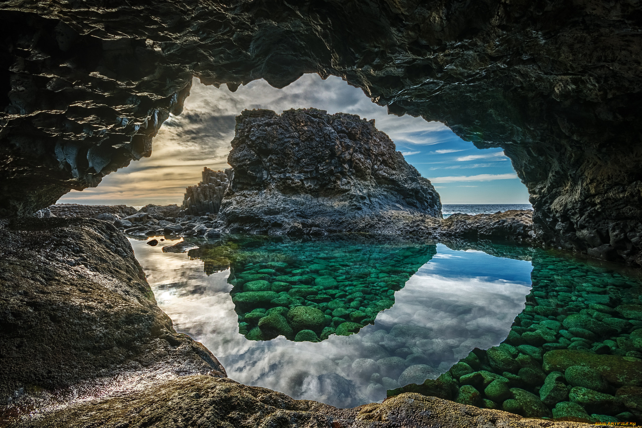 природа, побережье, берег, море