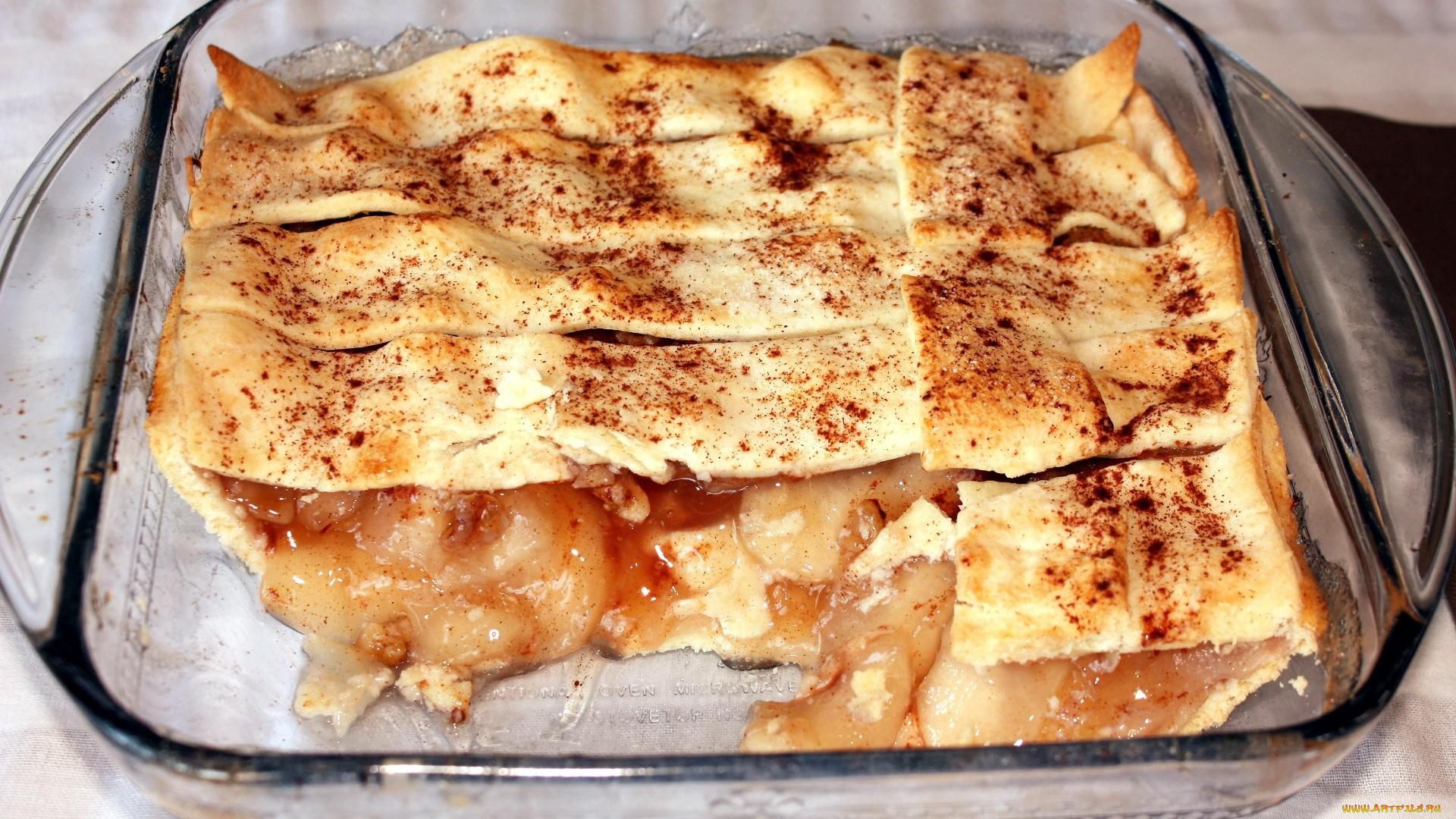 еда, пироги, apple, cobbler