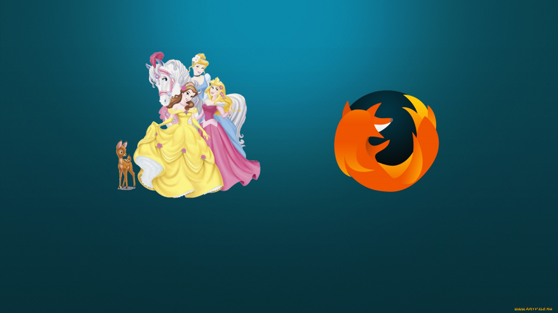 компьютеры, mozilla, firefox, фон, логотип