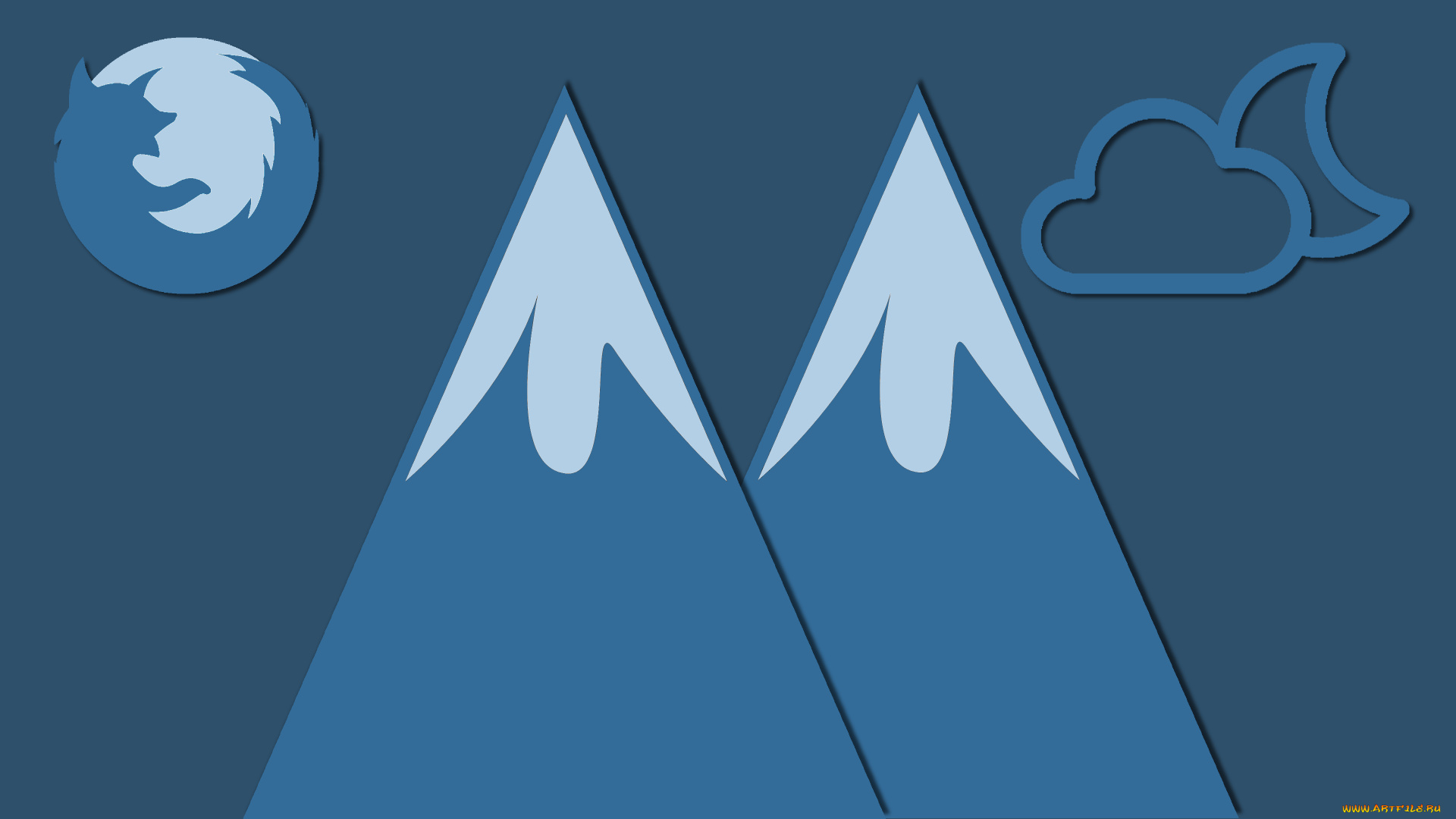 компьютеры, mozilla, firefox, логотип, фон