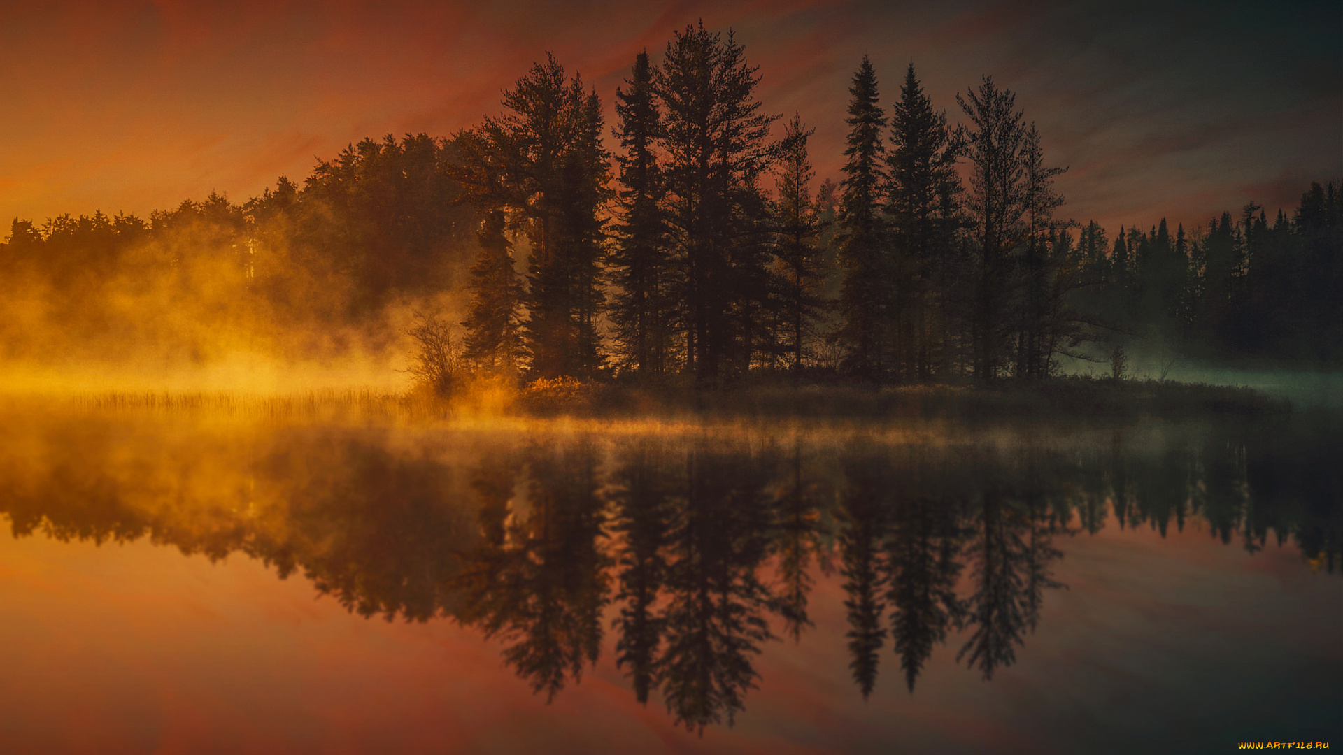 природа, восходы, закаты, простор