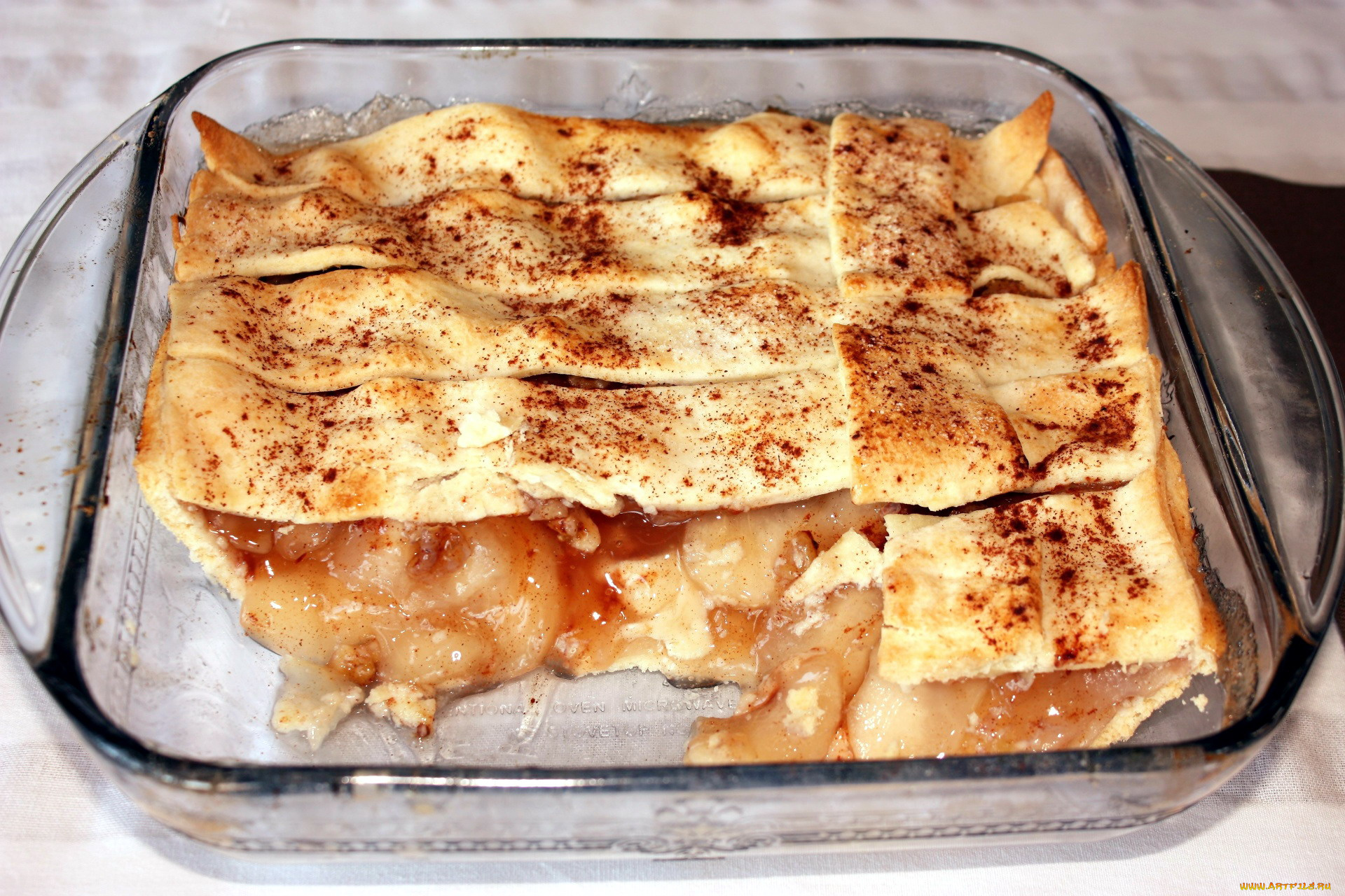 еда, пироги, apple, cobbler