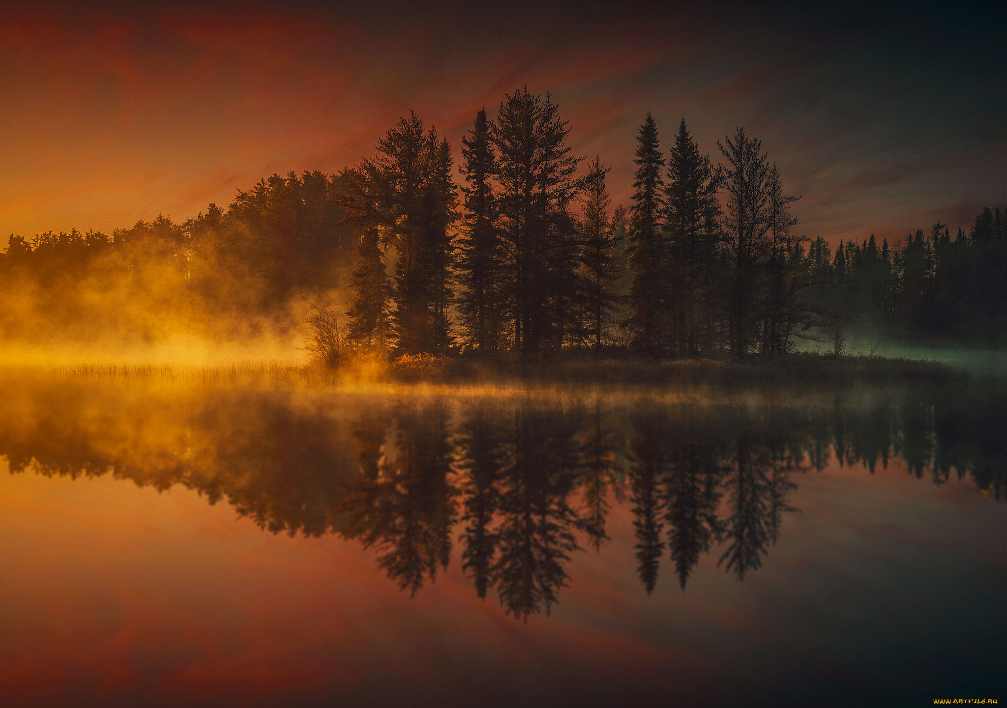 природа, восходы, закаты, простор