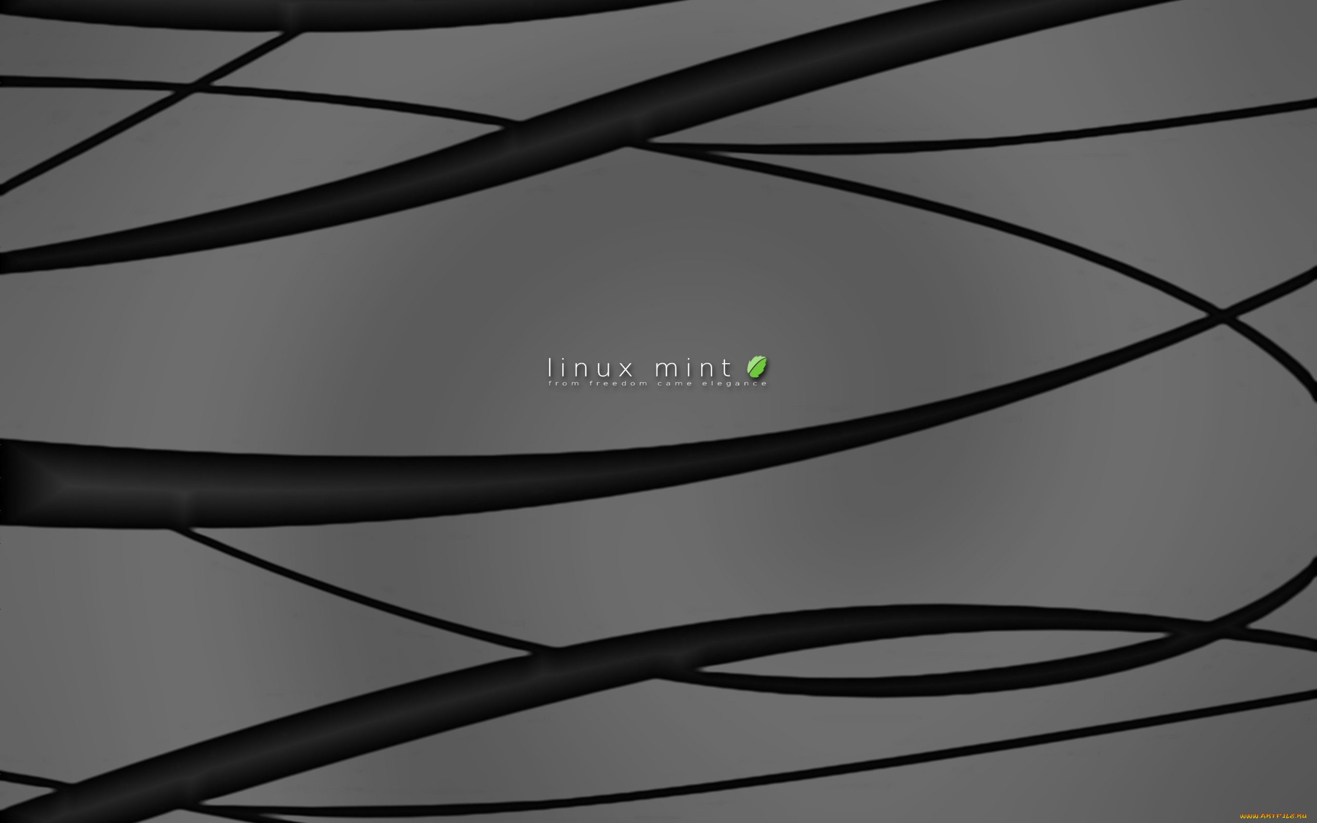 компьютеры, linux, логотип, фон