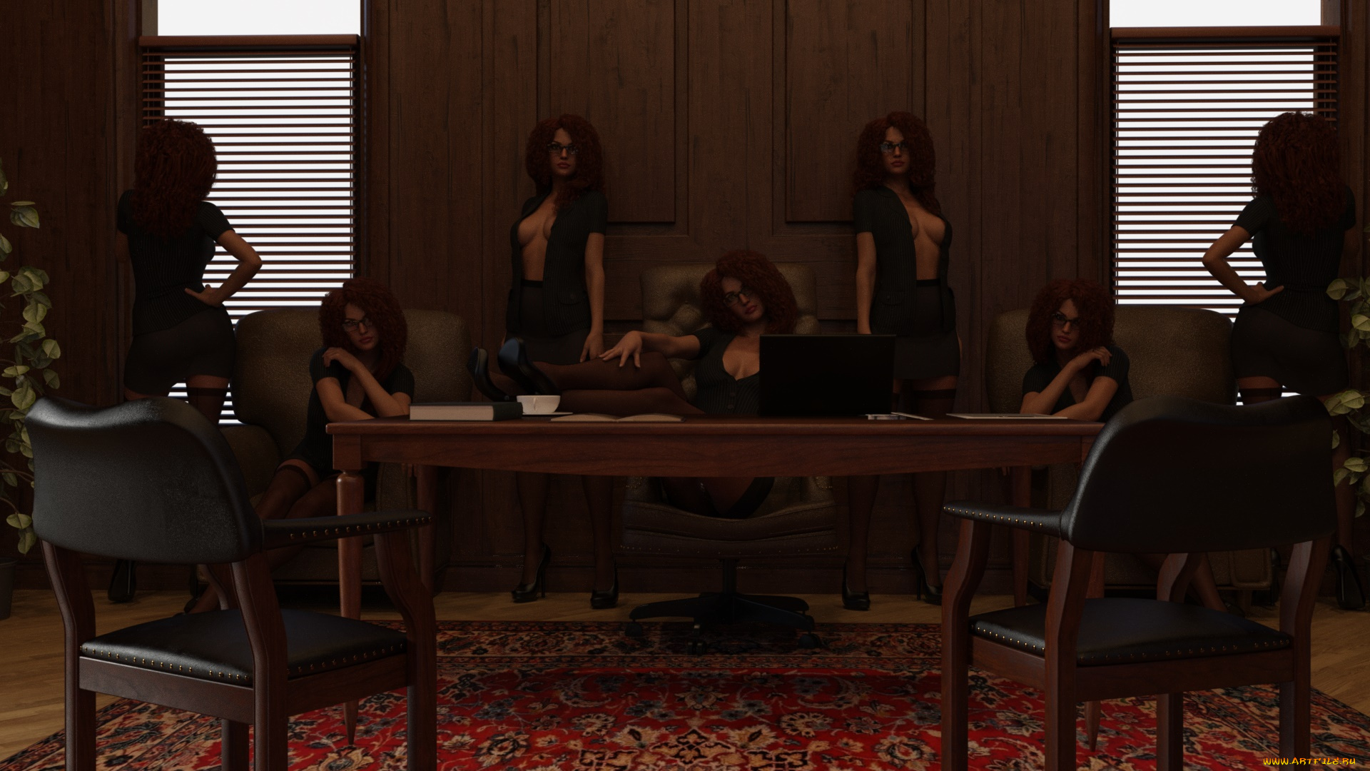 3д, графика, люди, , people, девушки, взгляд, фон