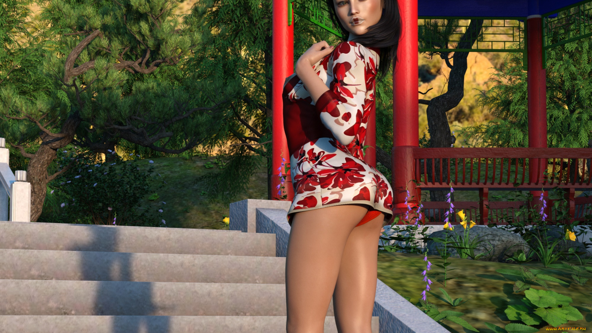 3д, графика, люди, , people, фон, взгляд, девушка