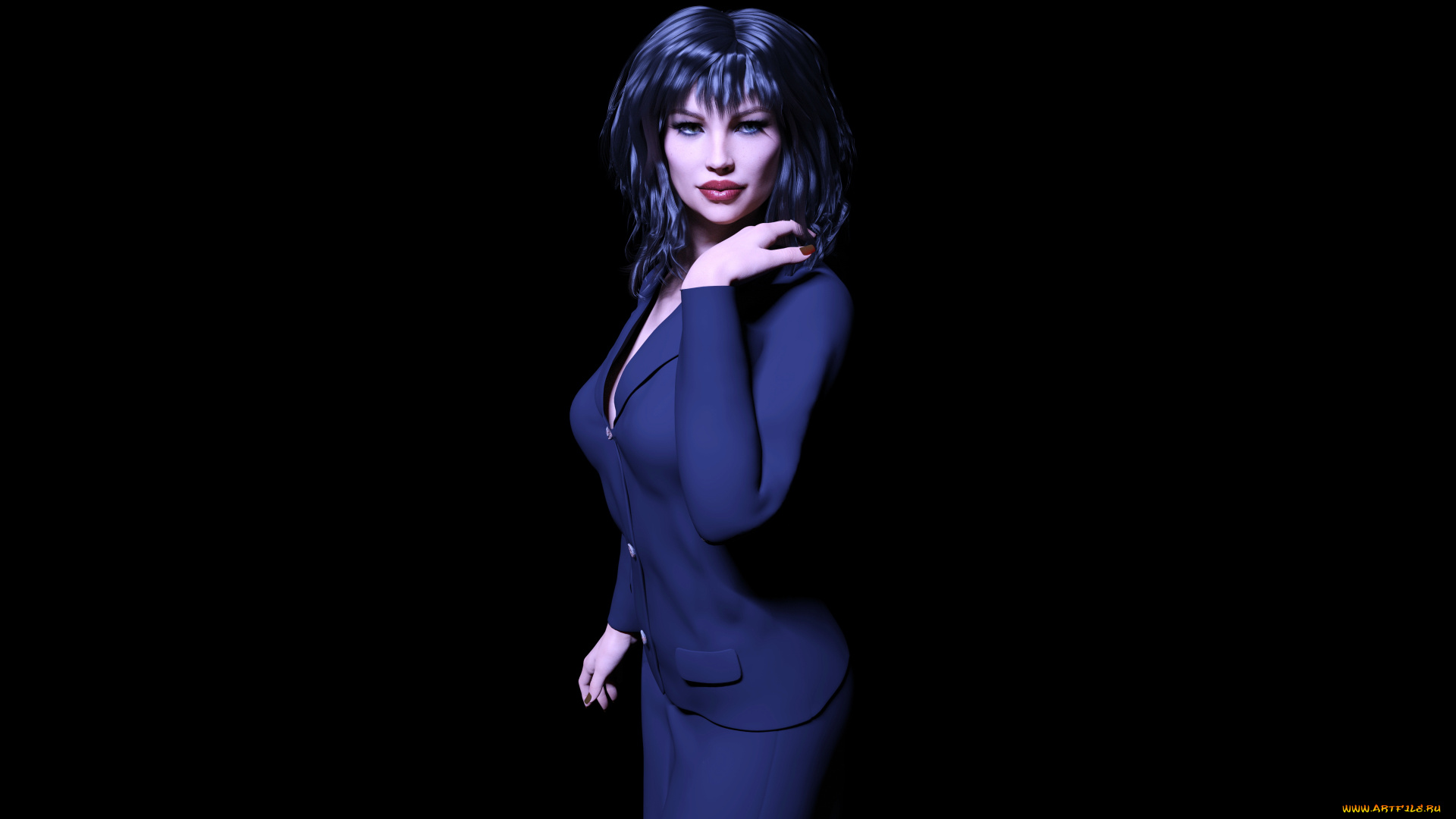 3д, графика, люди, , people, взгляд, девушка, фон