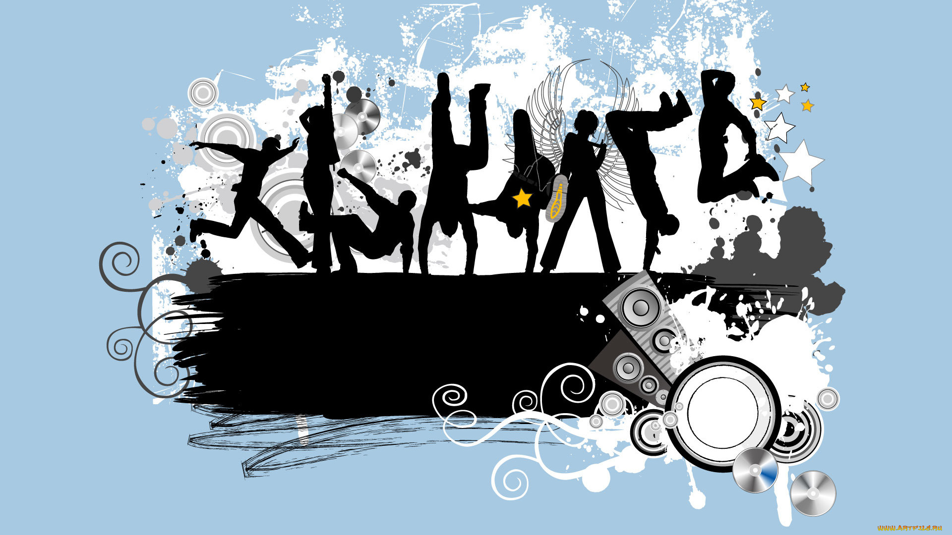 музыка, -другое, люди, танец